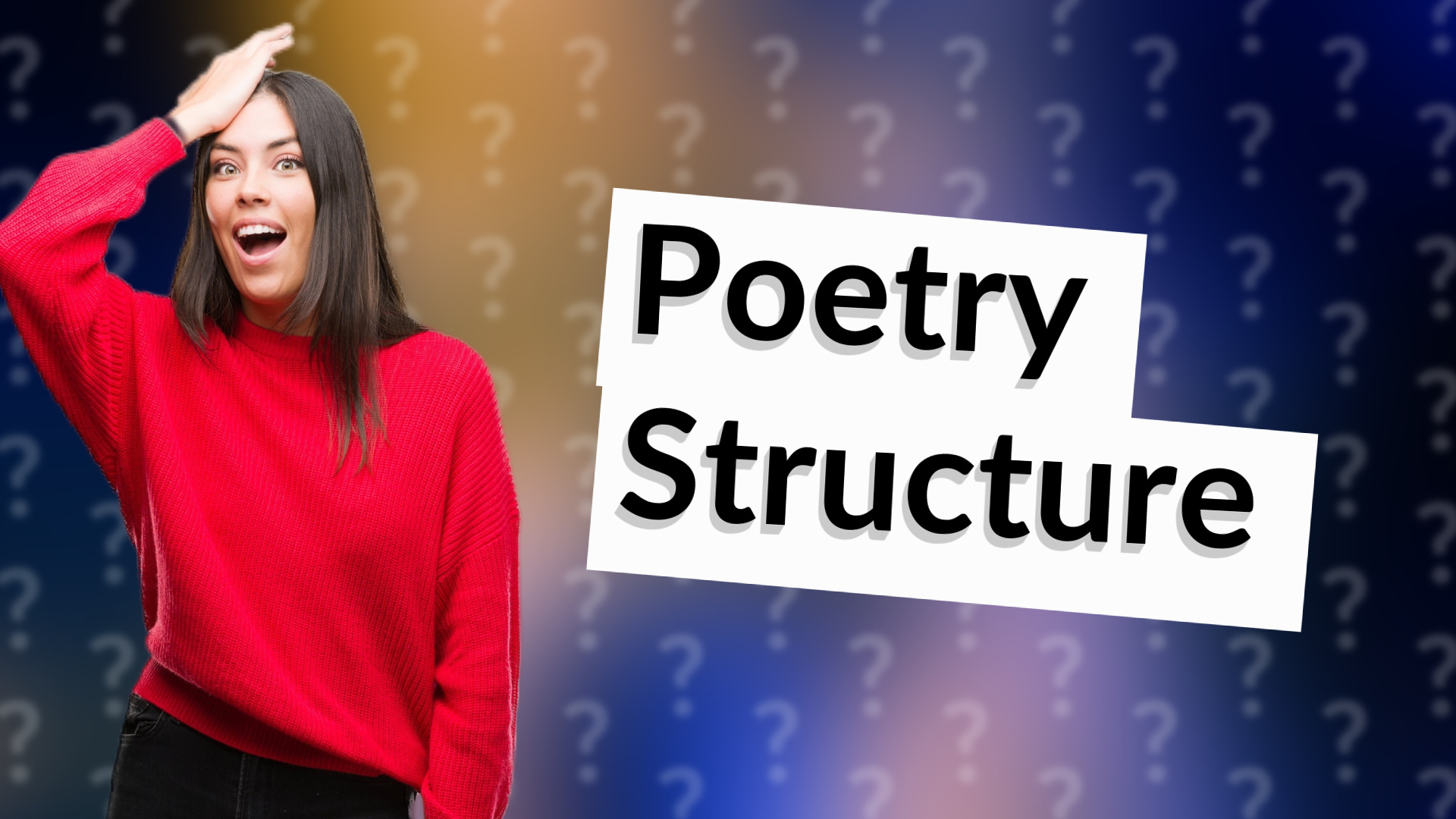 Poetry Structure