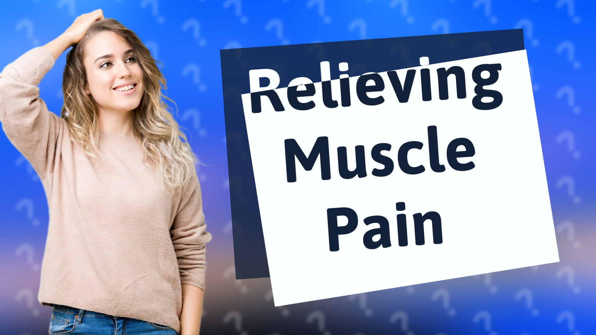 Relieving Muscle Pain