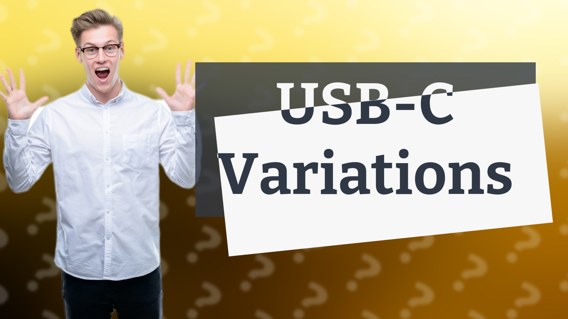 USB-C Variations