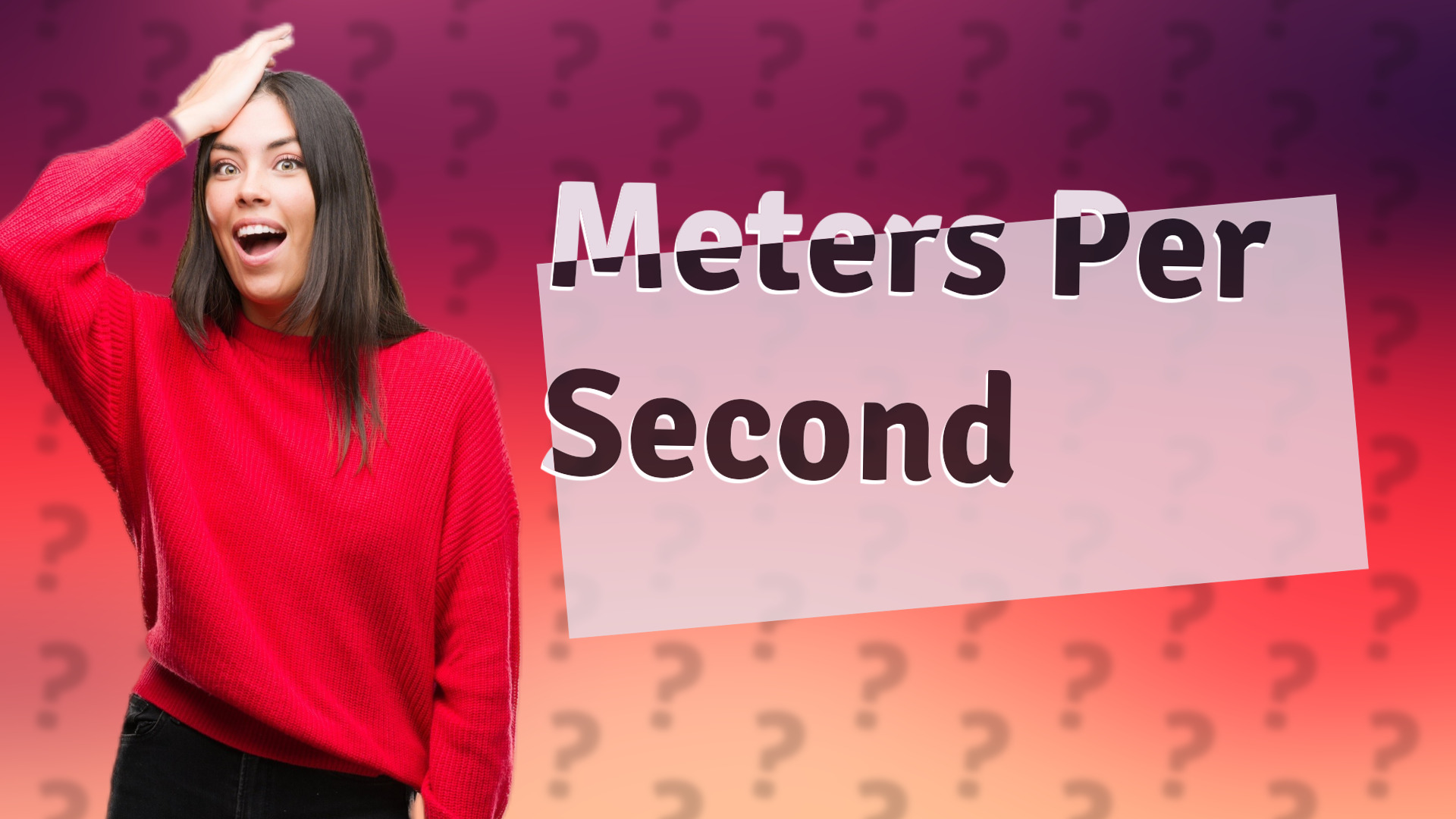 Meters Per Second