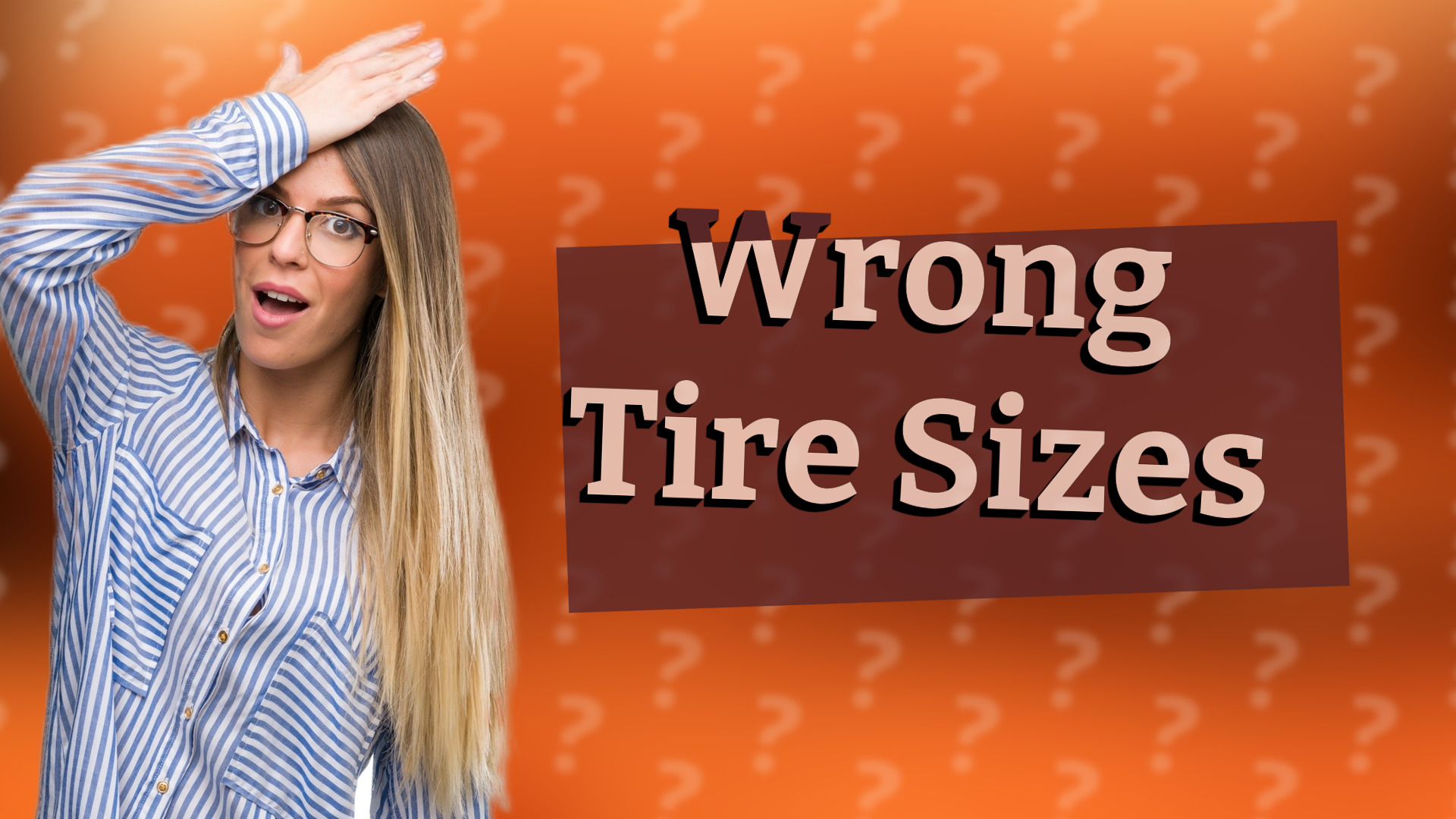 Wrong Tire Sizes