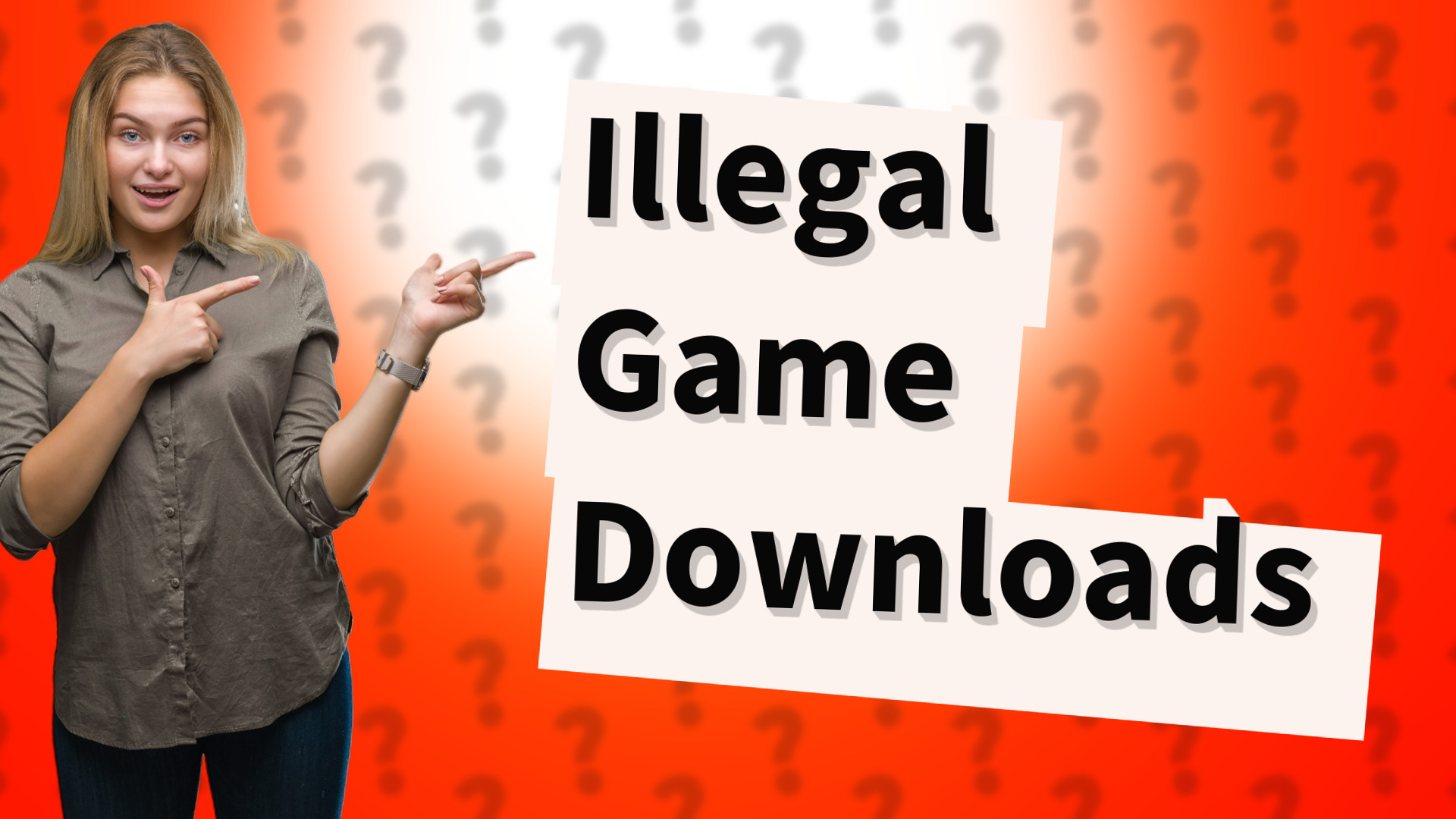 Illegal Game Downloads