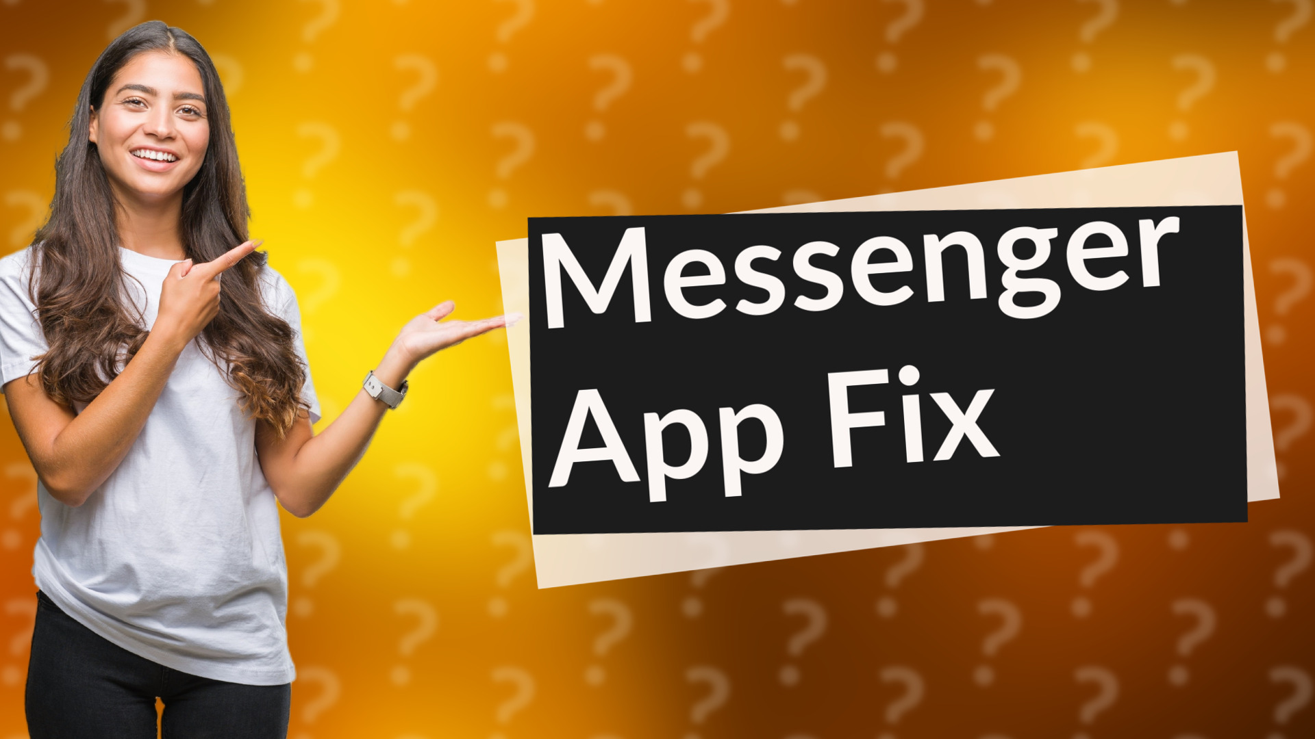 Messenger App Fix