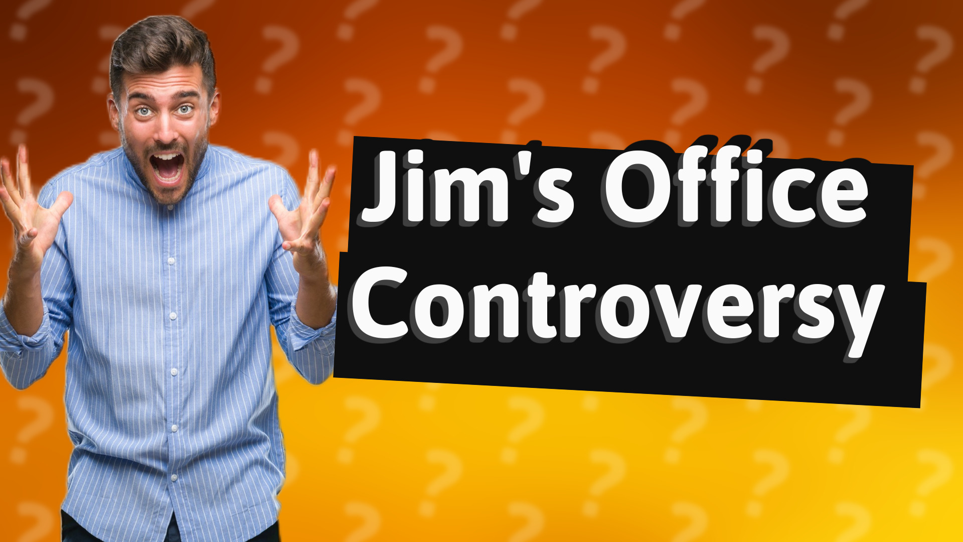 Jim's Office Controversy