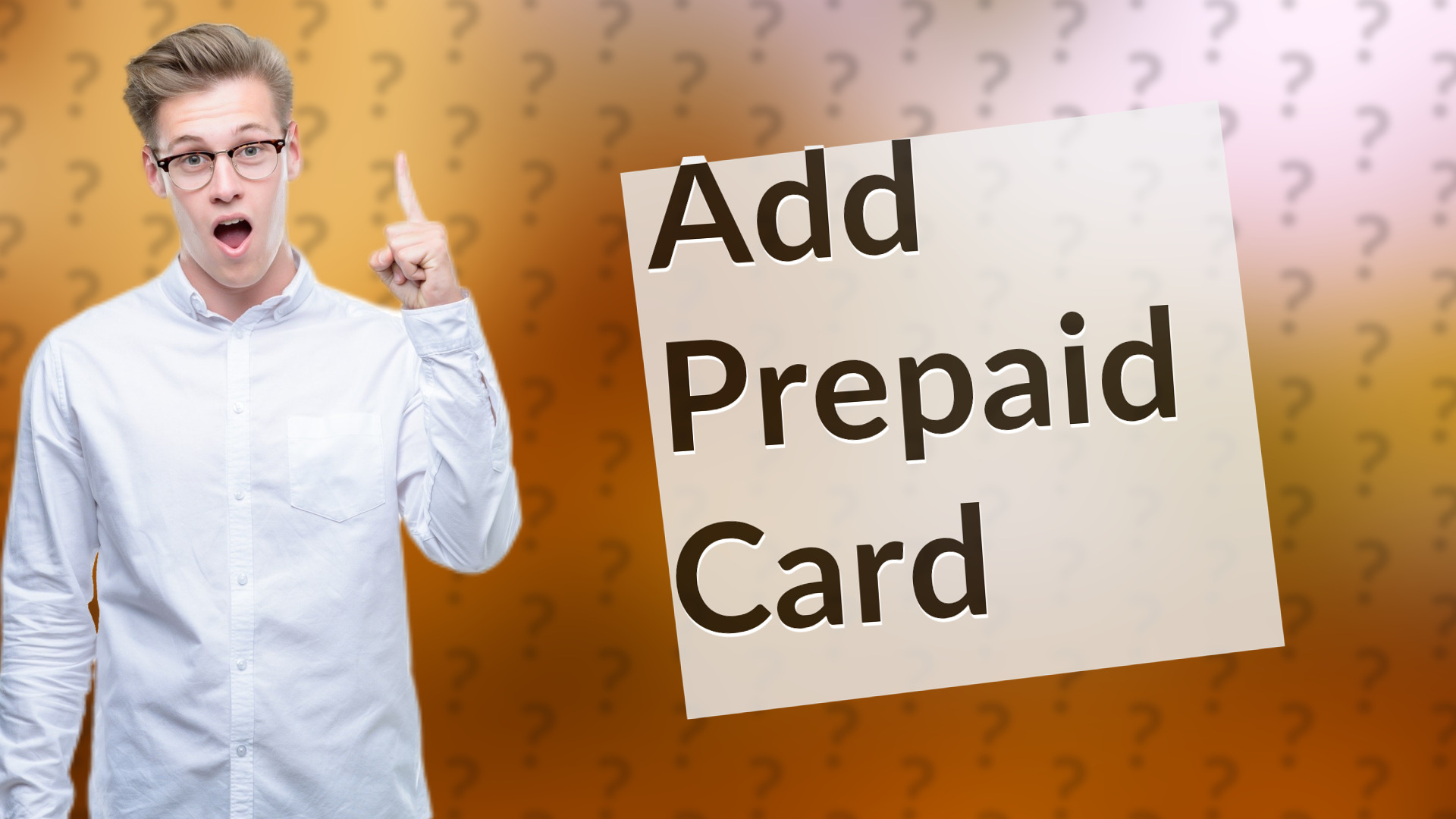Add Prepaid Card