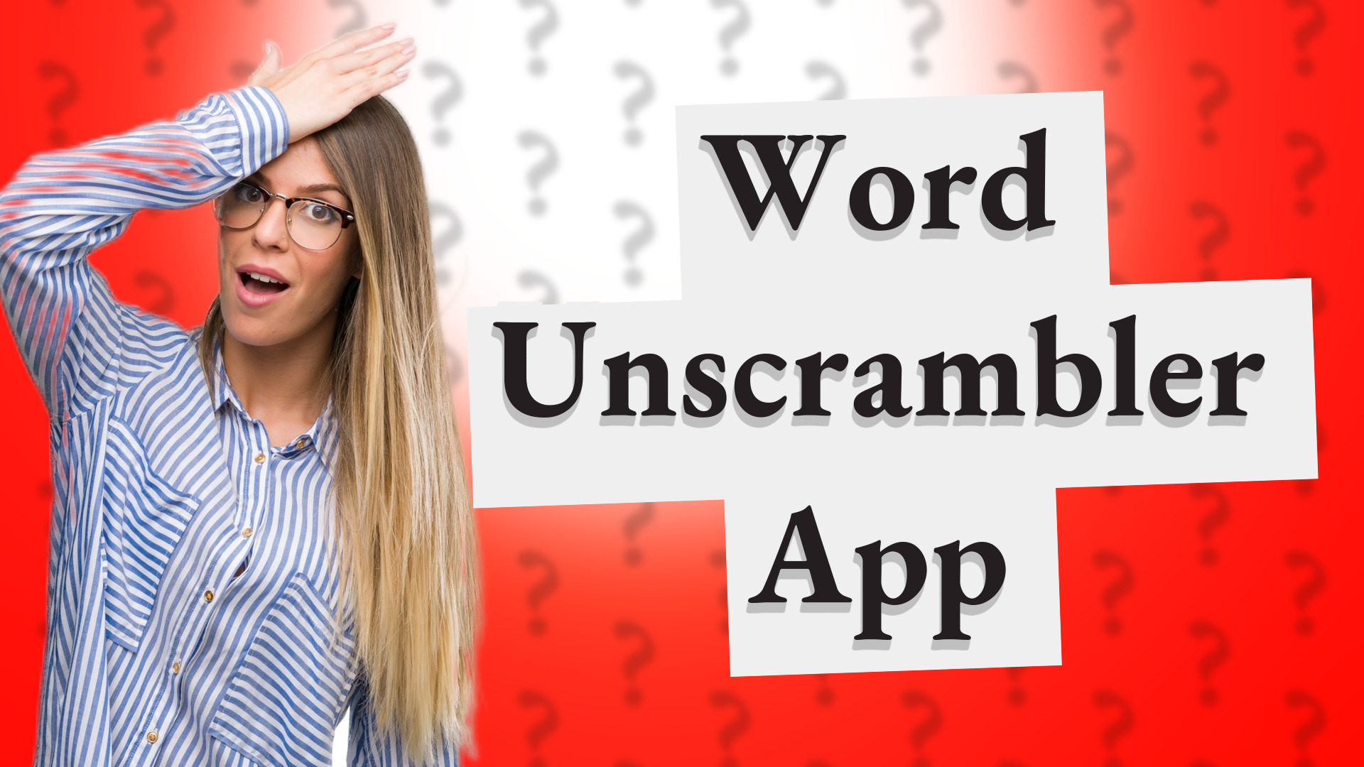 Word Unscrambler App