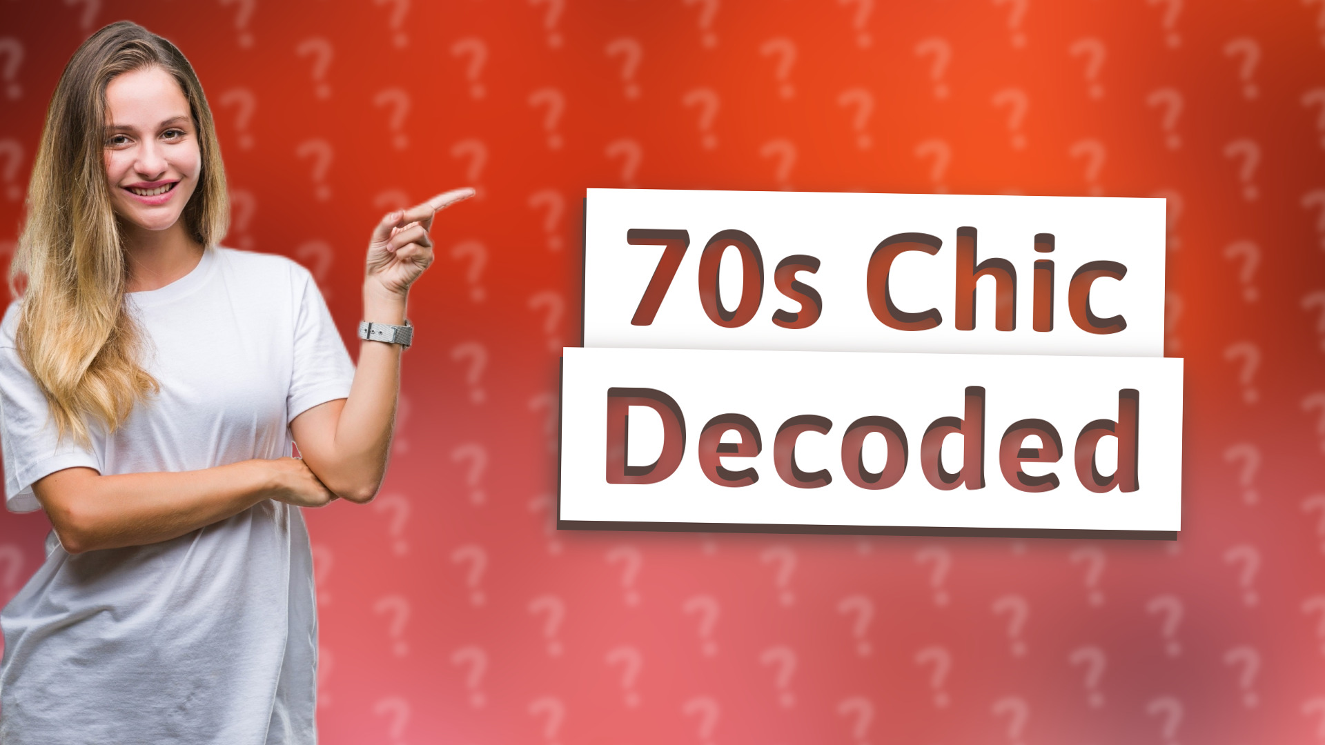 70s Chic Decoded