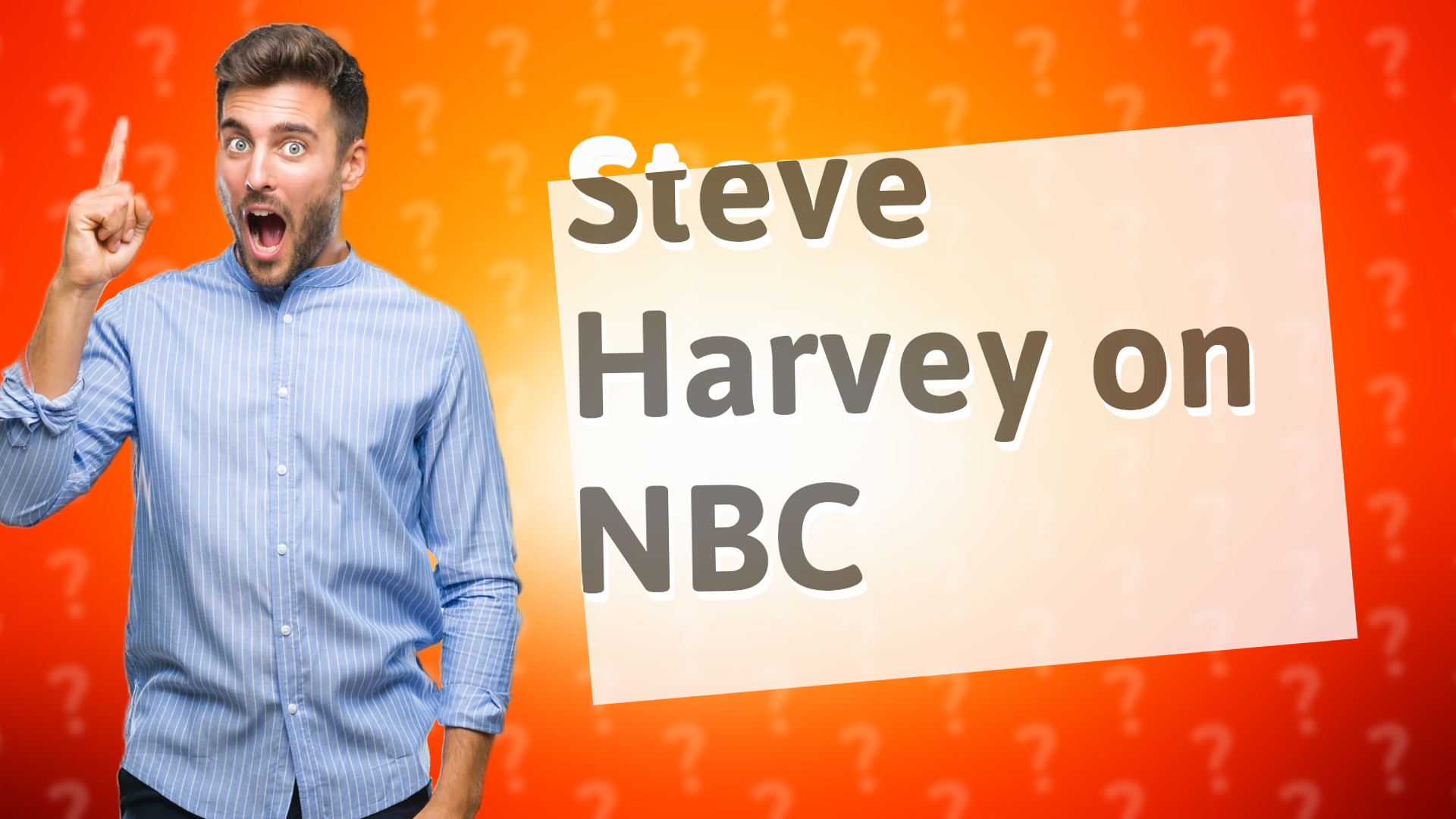 Steve Harvey on NBC