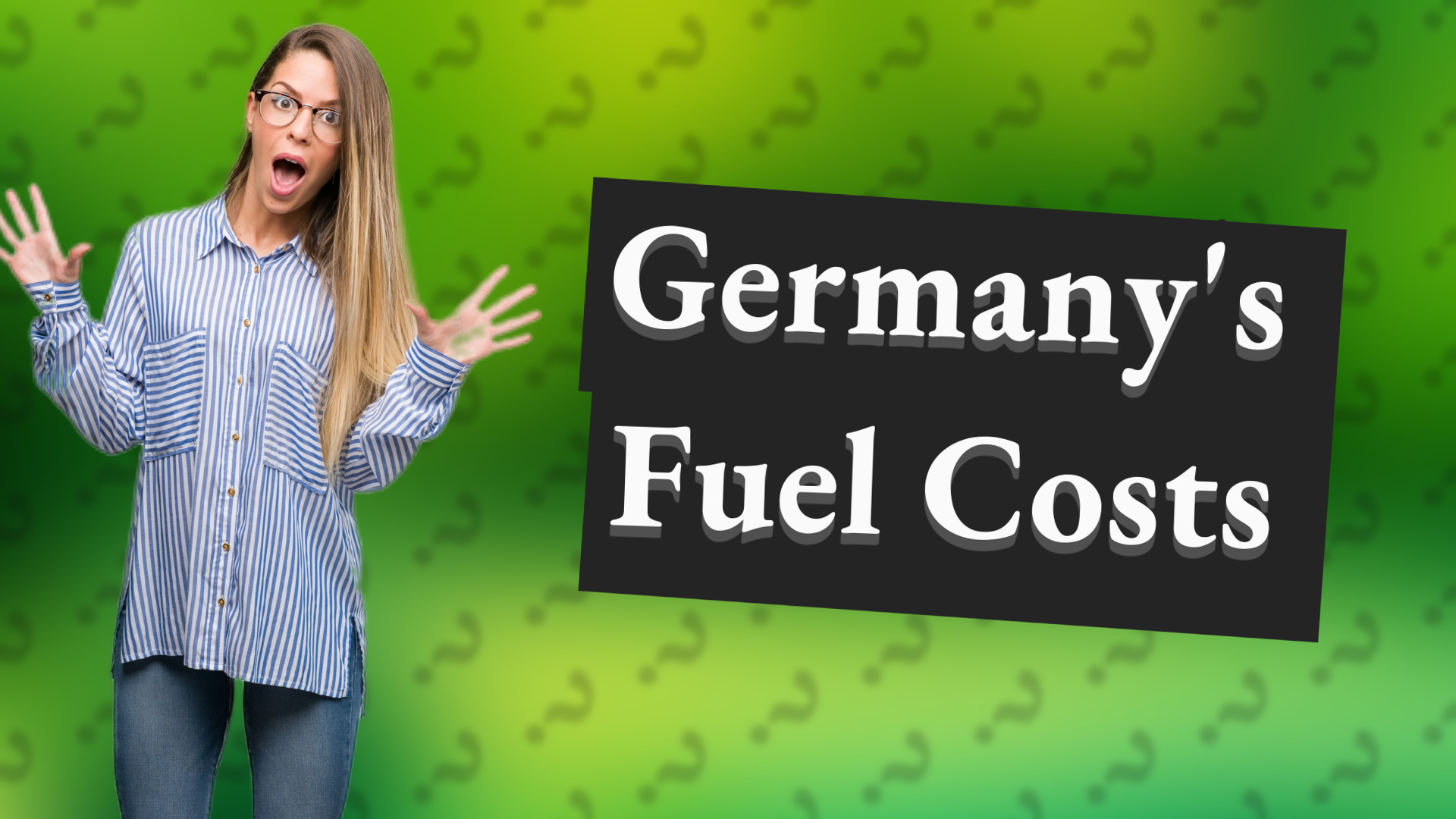 Germany's Fuel Costs