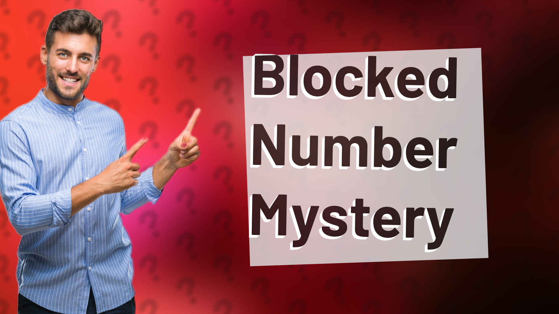 Blocked Number Mystery