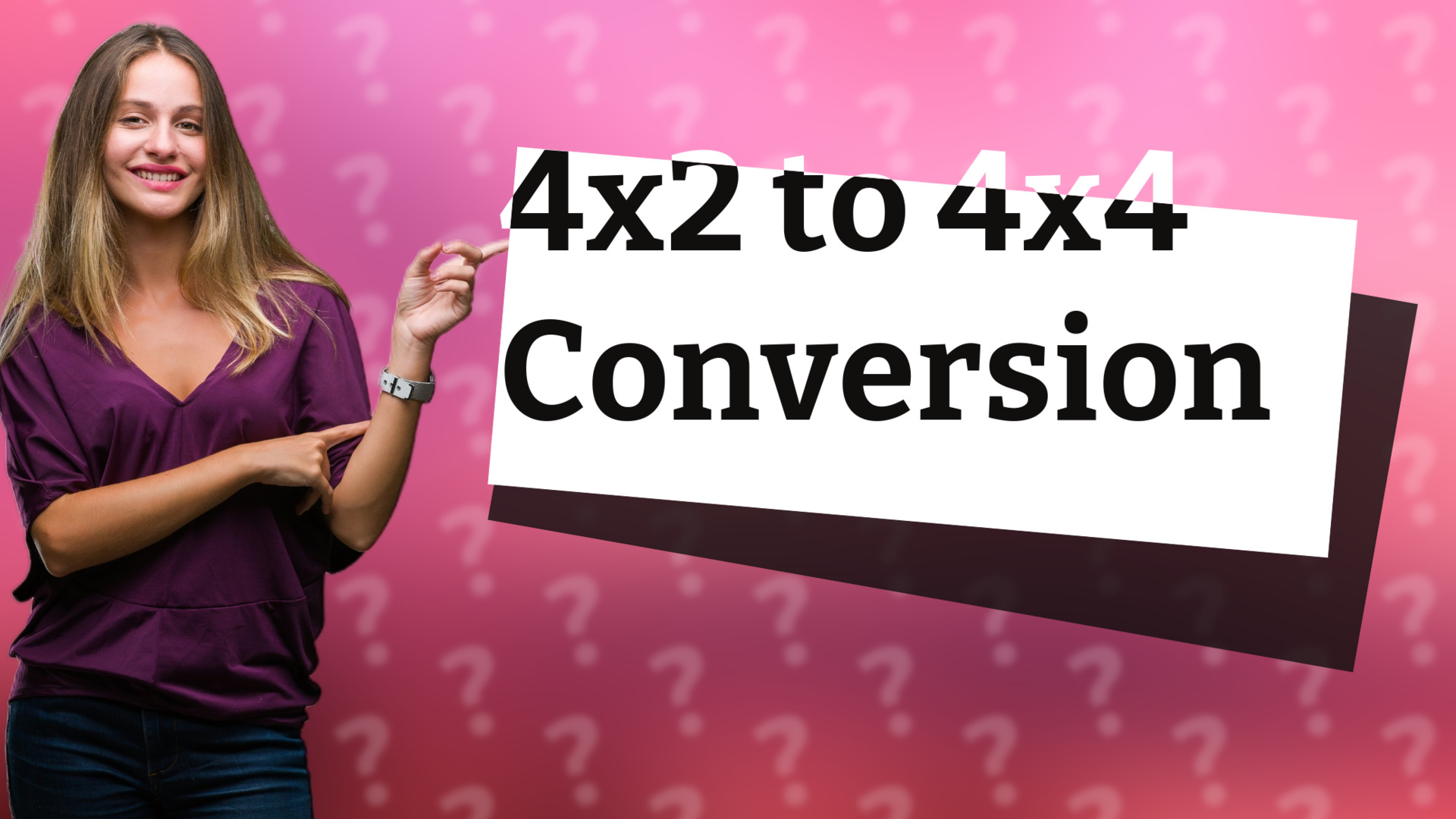 4x2 to 4x4 Conversion