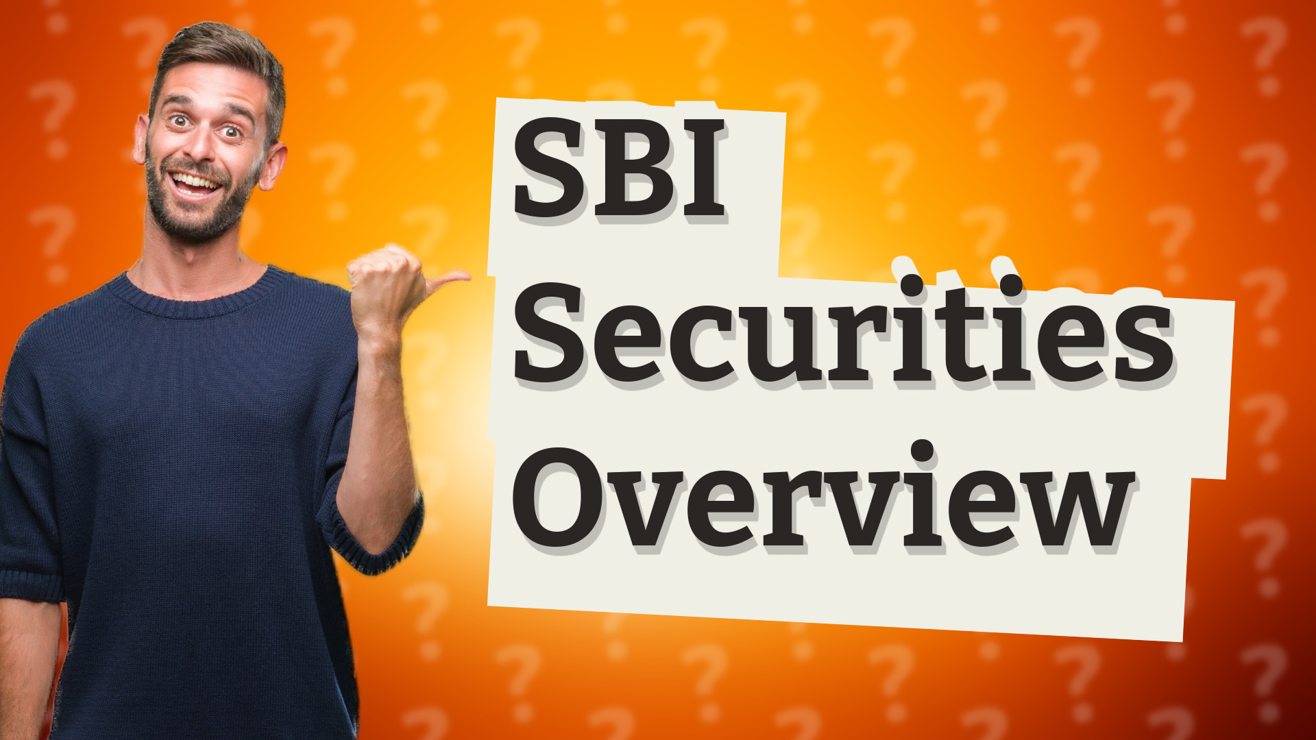SBI Securities Overview