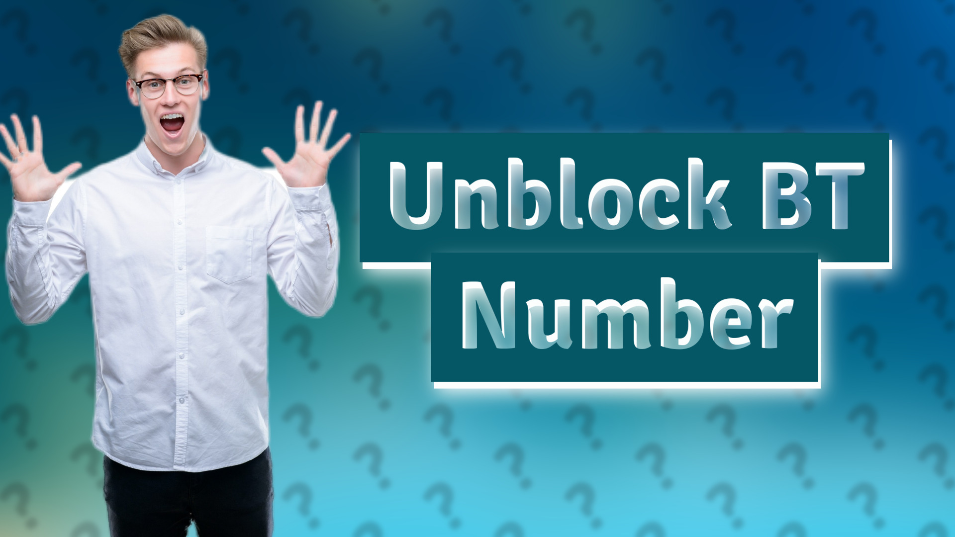 Unblock BT Number