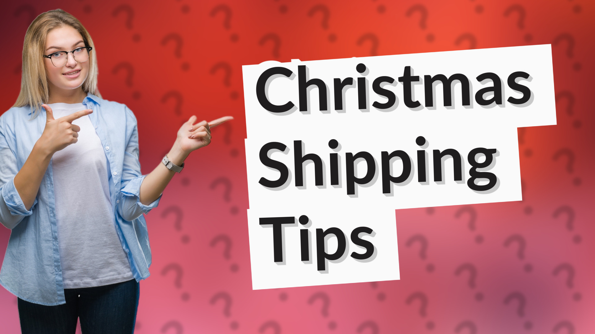 Christmas Shipping Tips