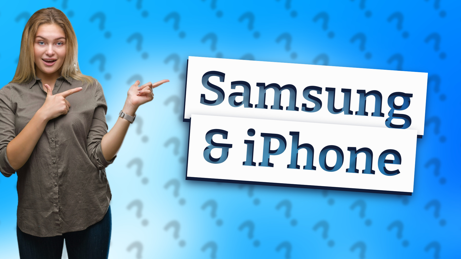 Samsung & iPhone