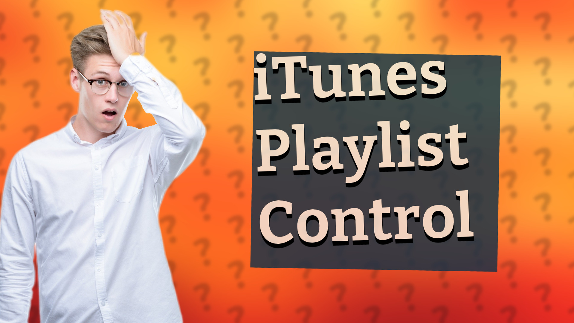 iTunes Playlist Control