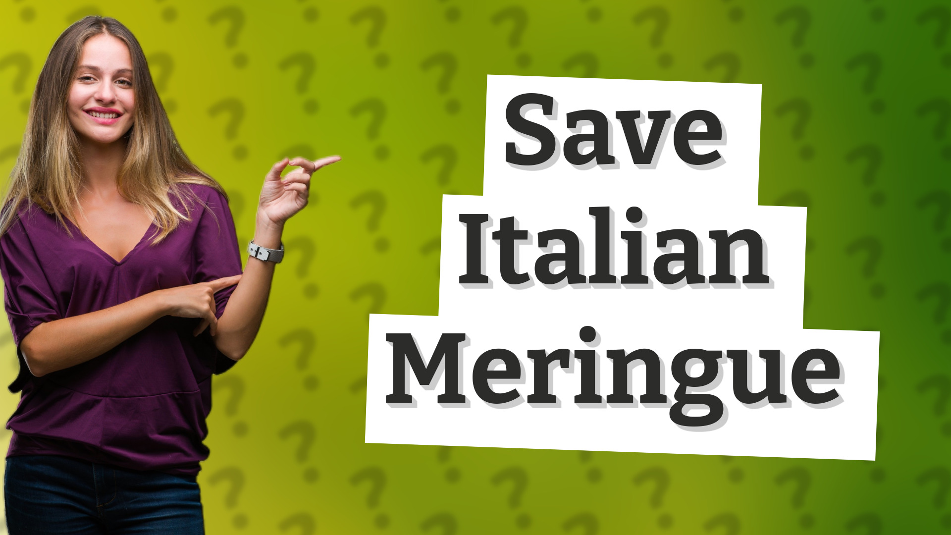 Save Italian Meringue