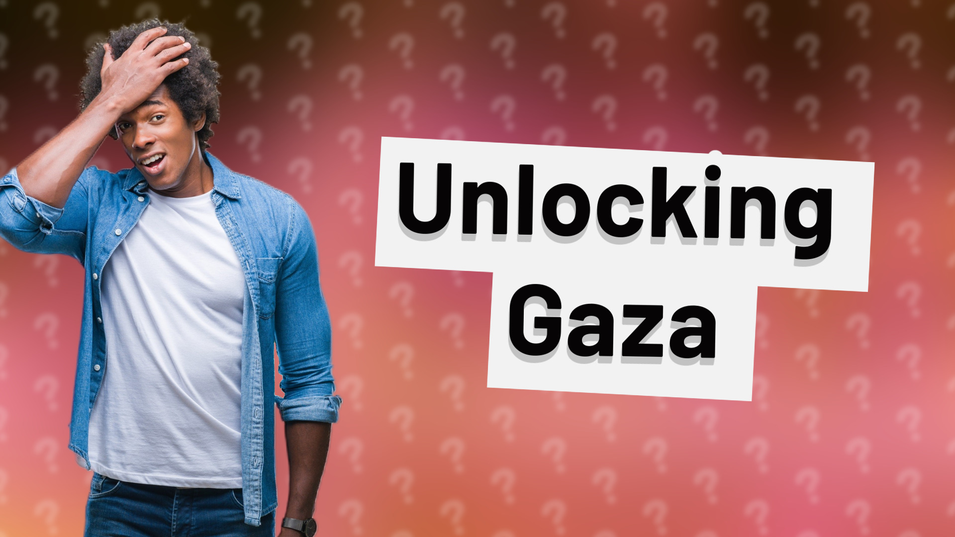 Unlocking Gaza