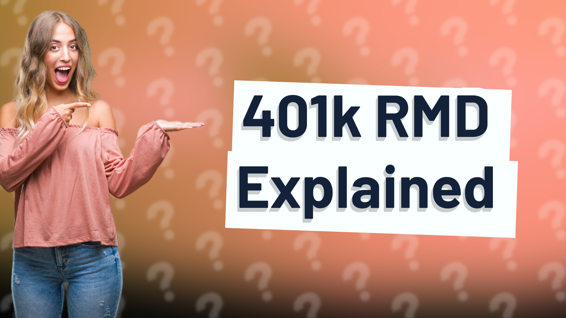 401k RMD Explained