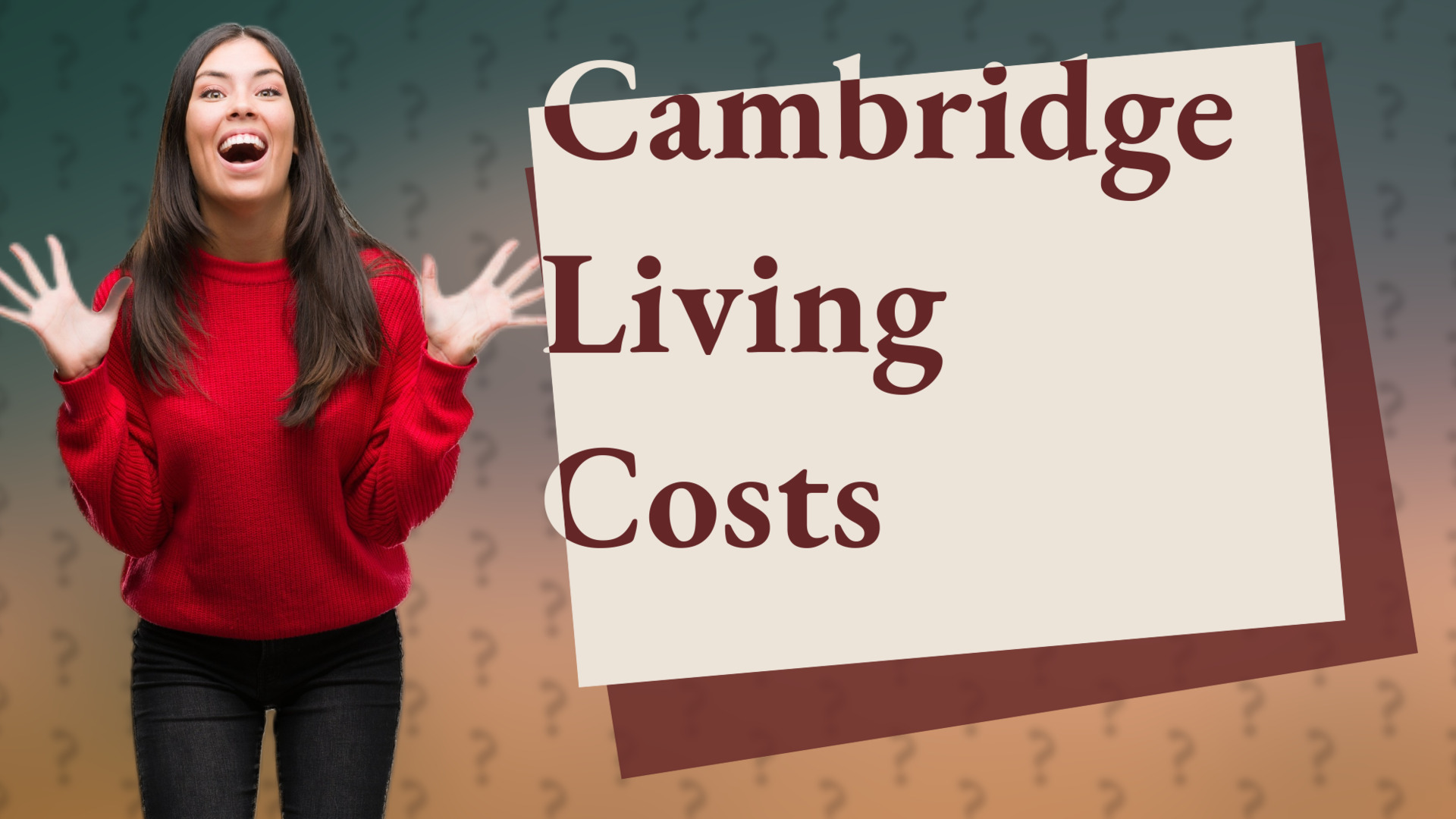 Cambridge Living Costs
