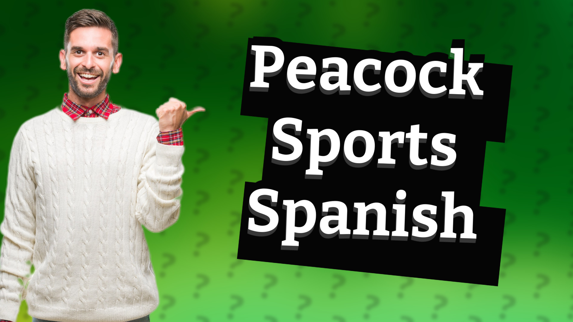 Peacock Sports Spanish