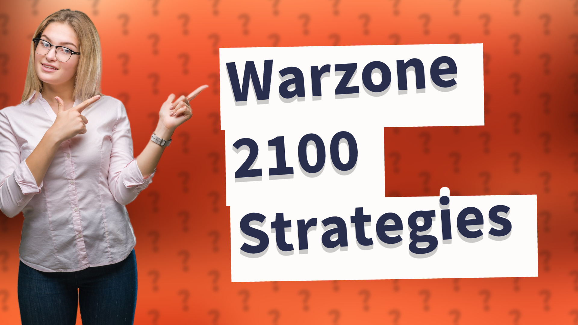 Warzone 2100 Strategies