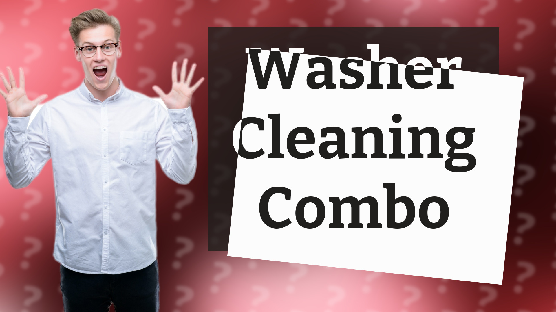 Washer Cleaning Combo