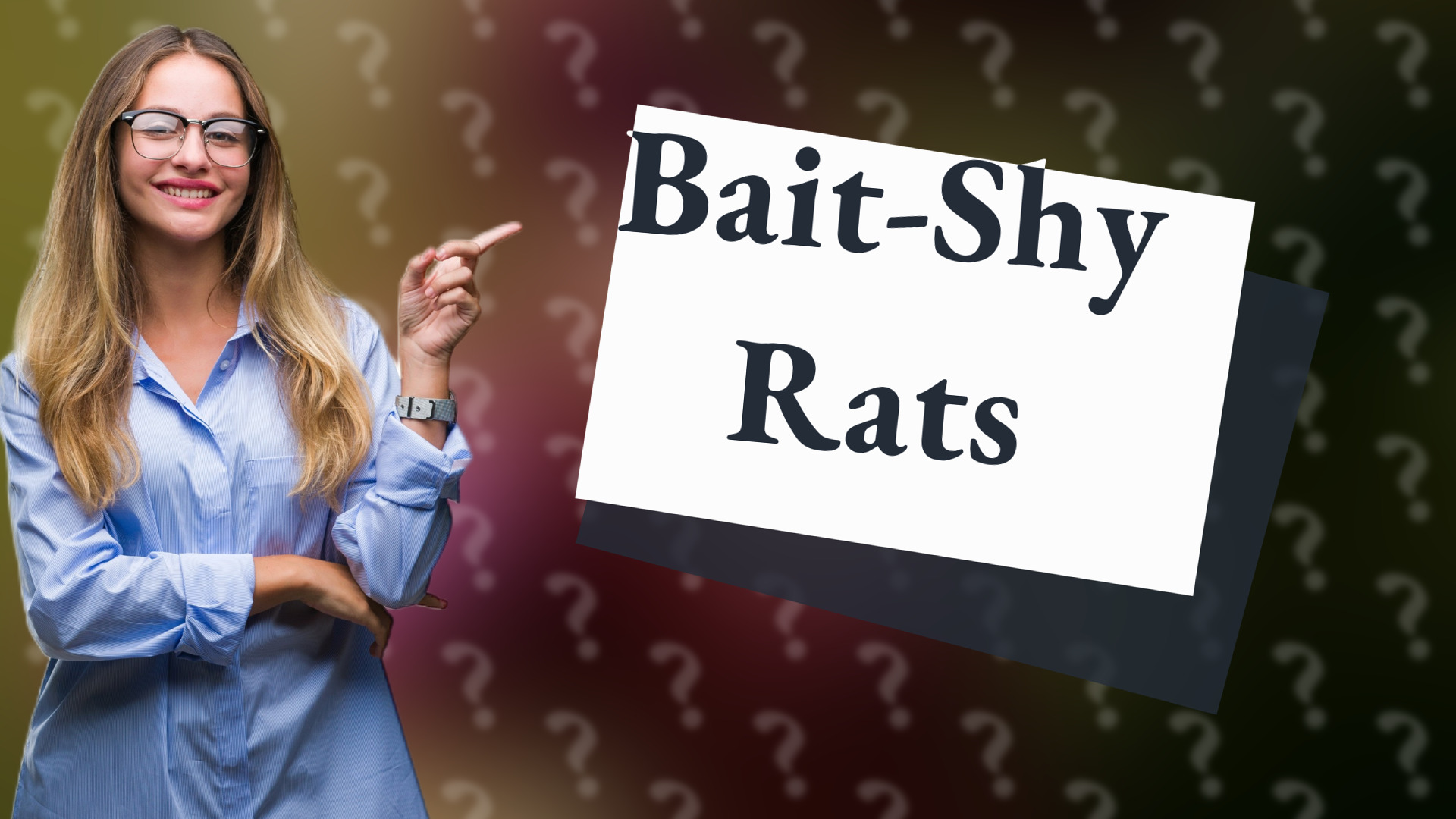 Bait-Shy Rats