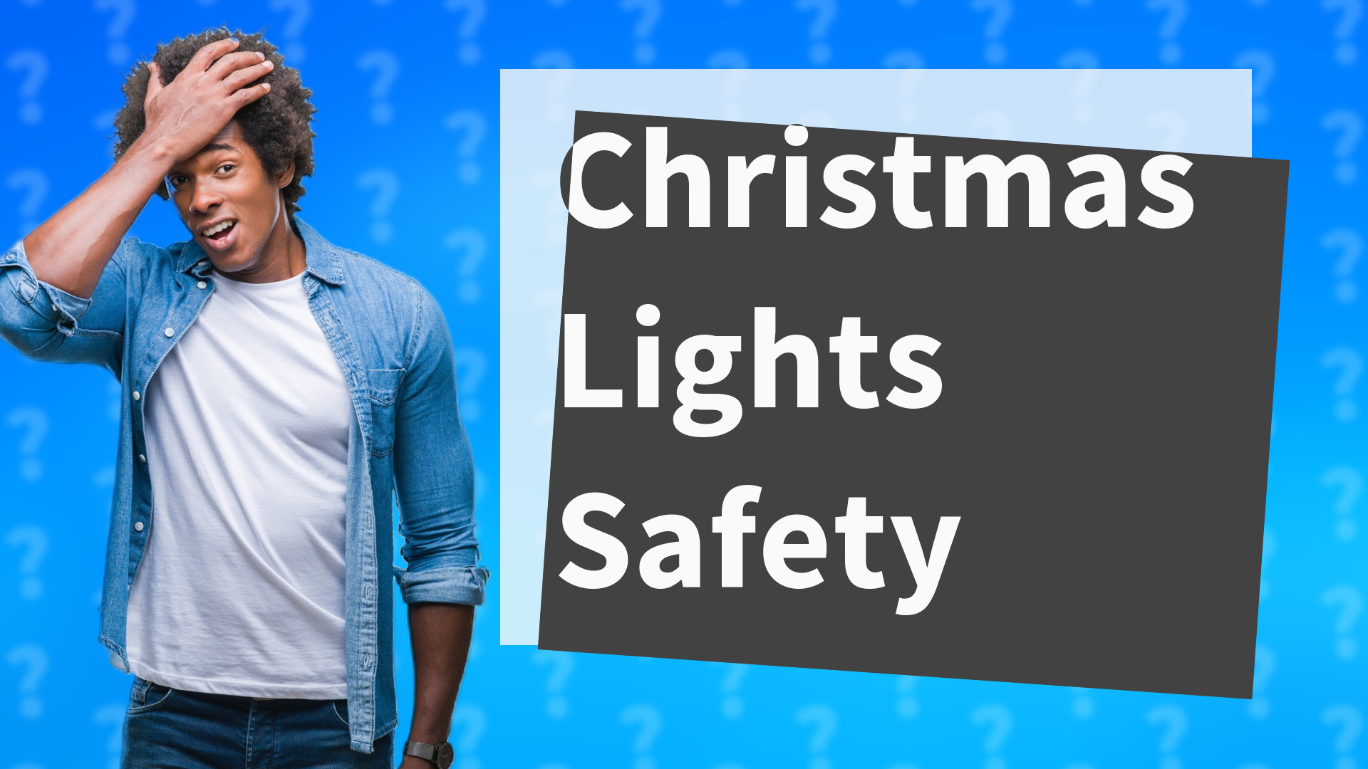 Christmas Lights Safety