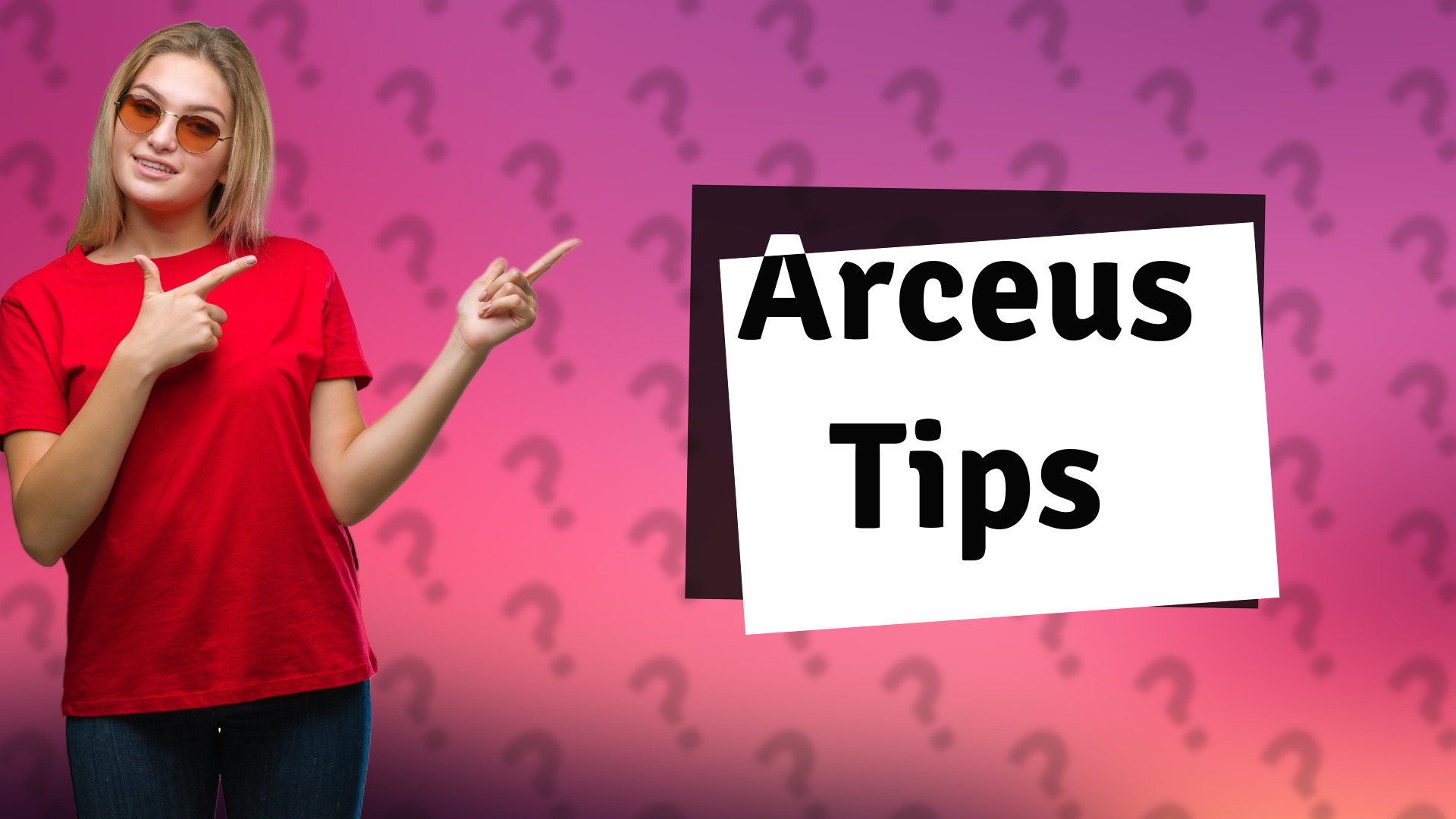 Arceus Tips