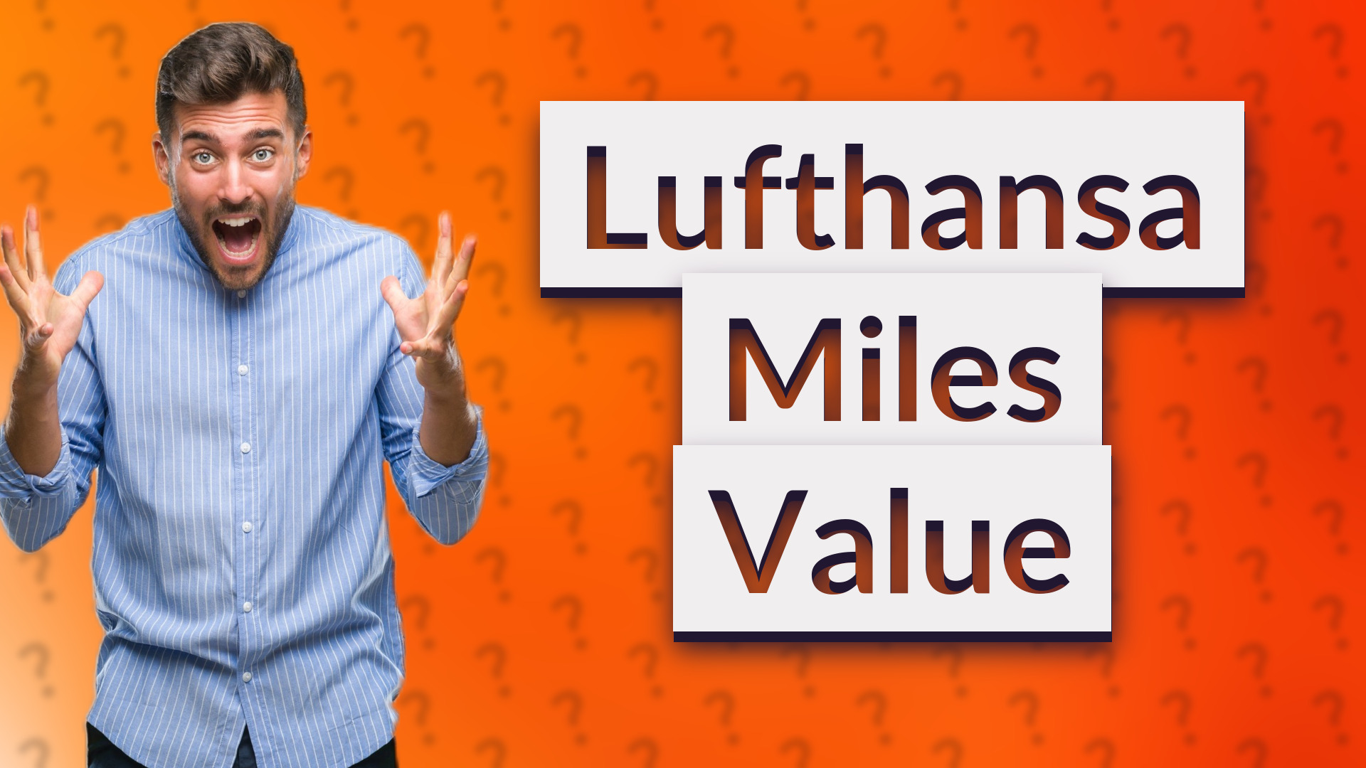 Lufthansa Miles Value