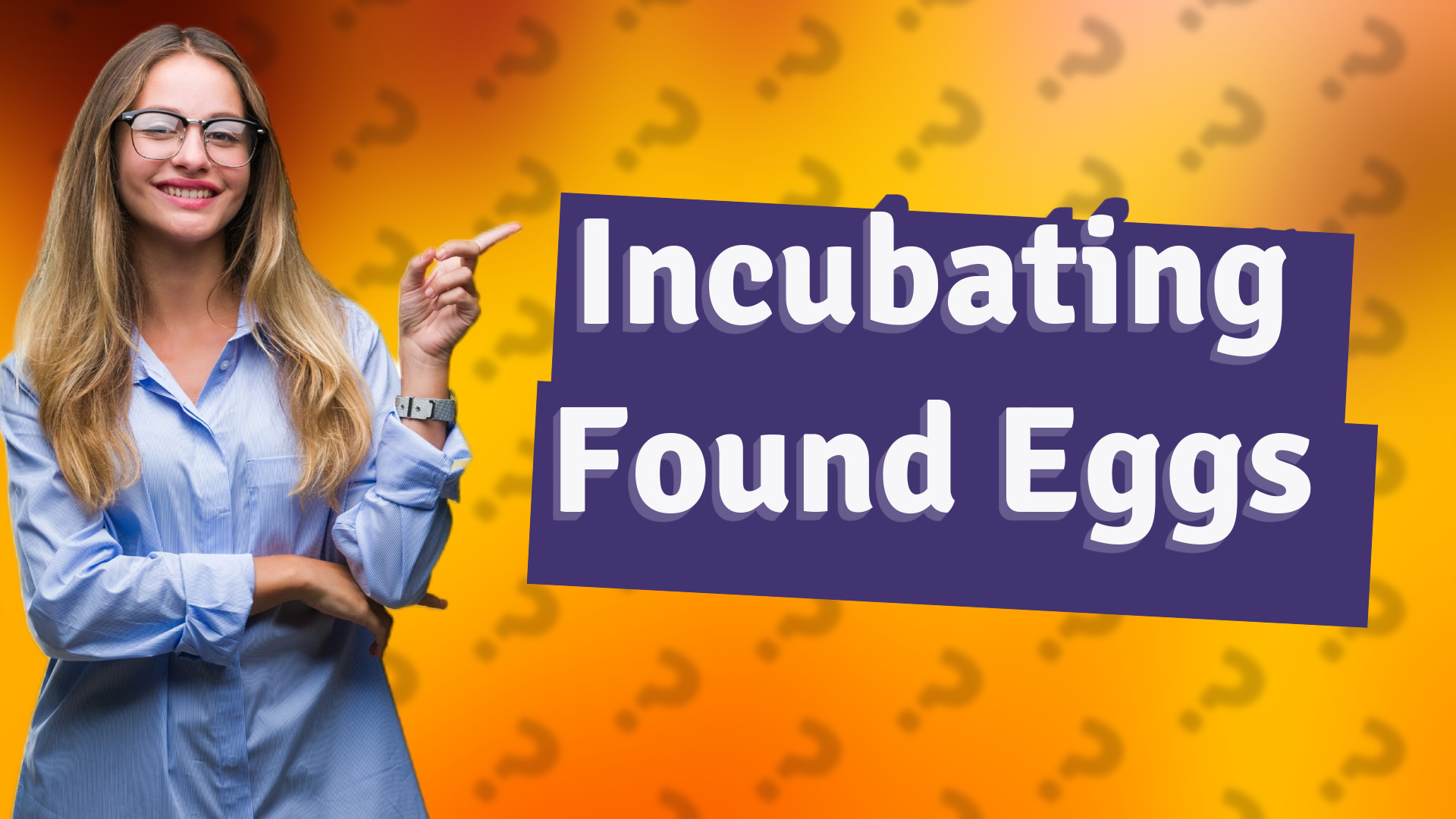 Incubating Found Eggs