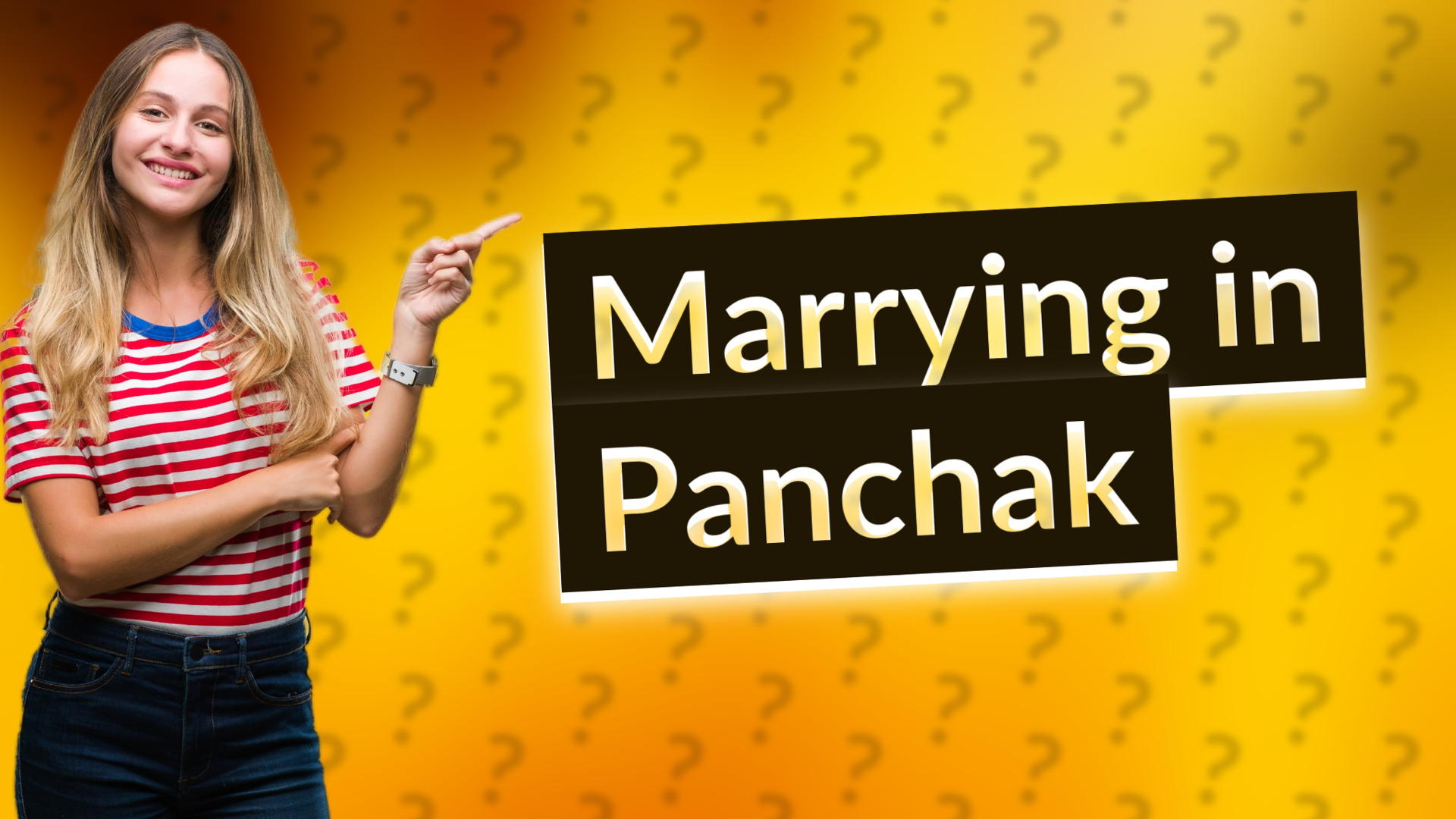Marrying in Panchak