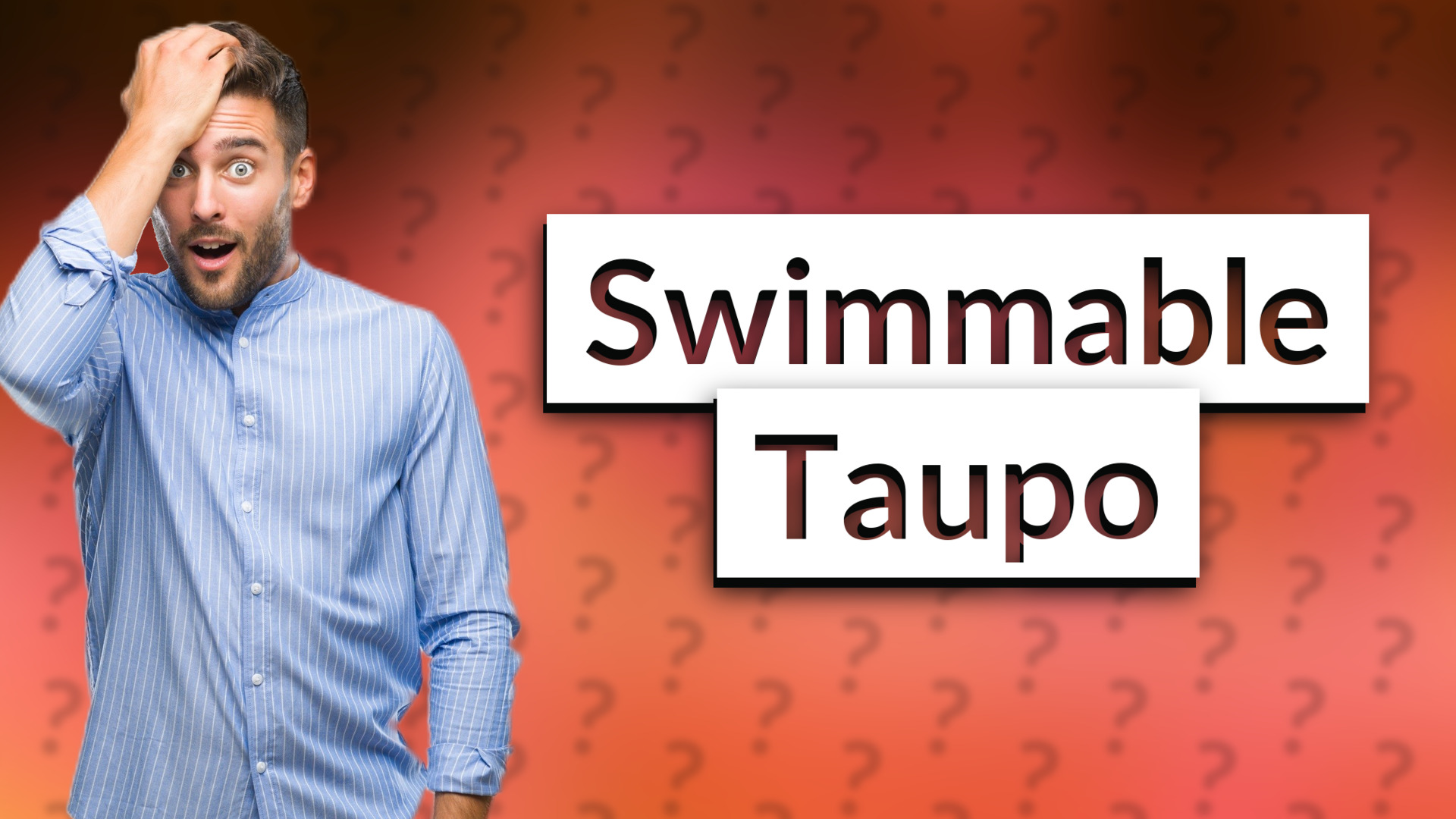Swimmable Taupo