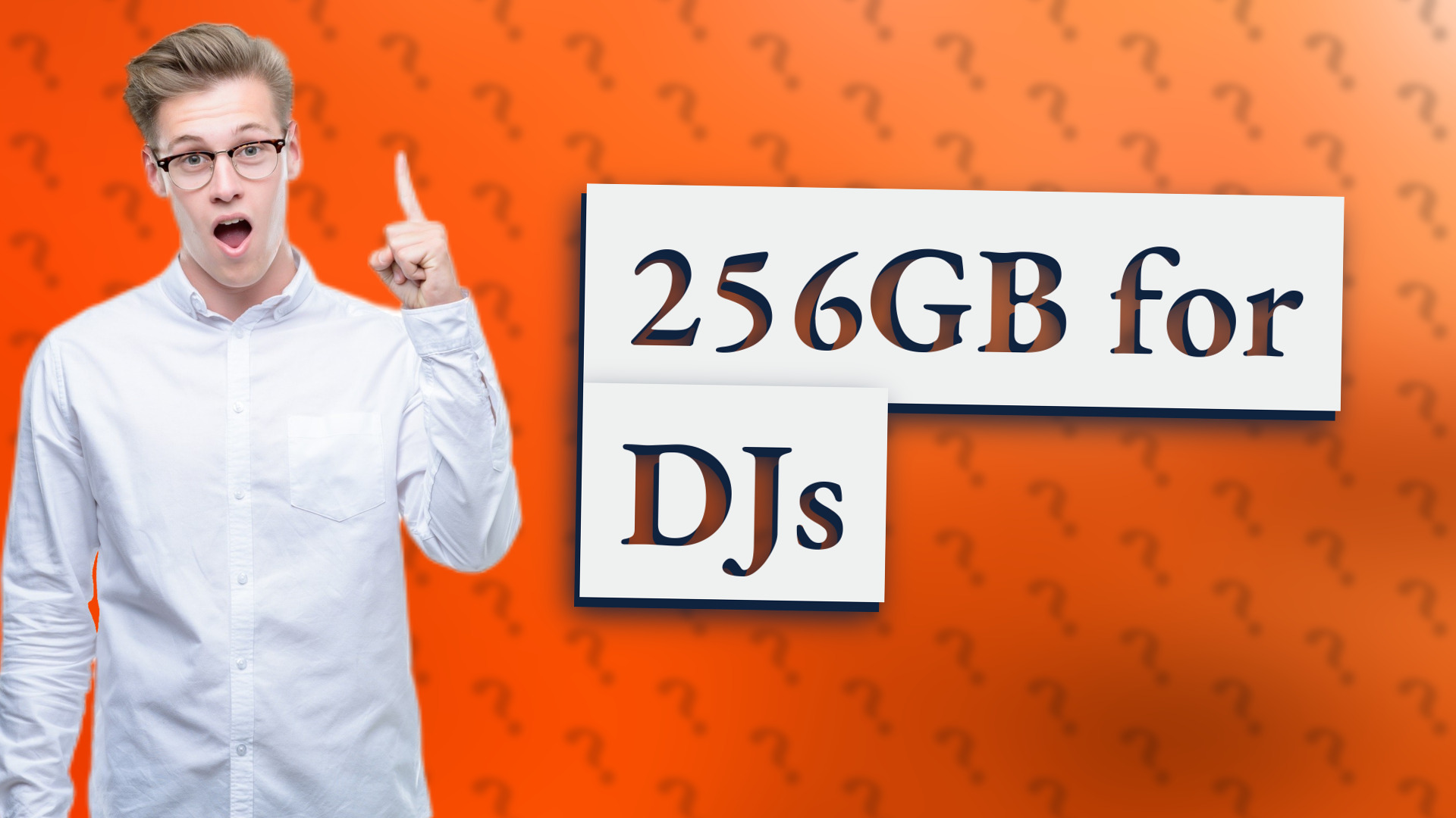 256GB for DJs