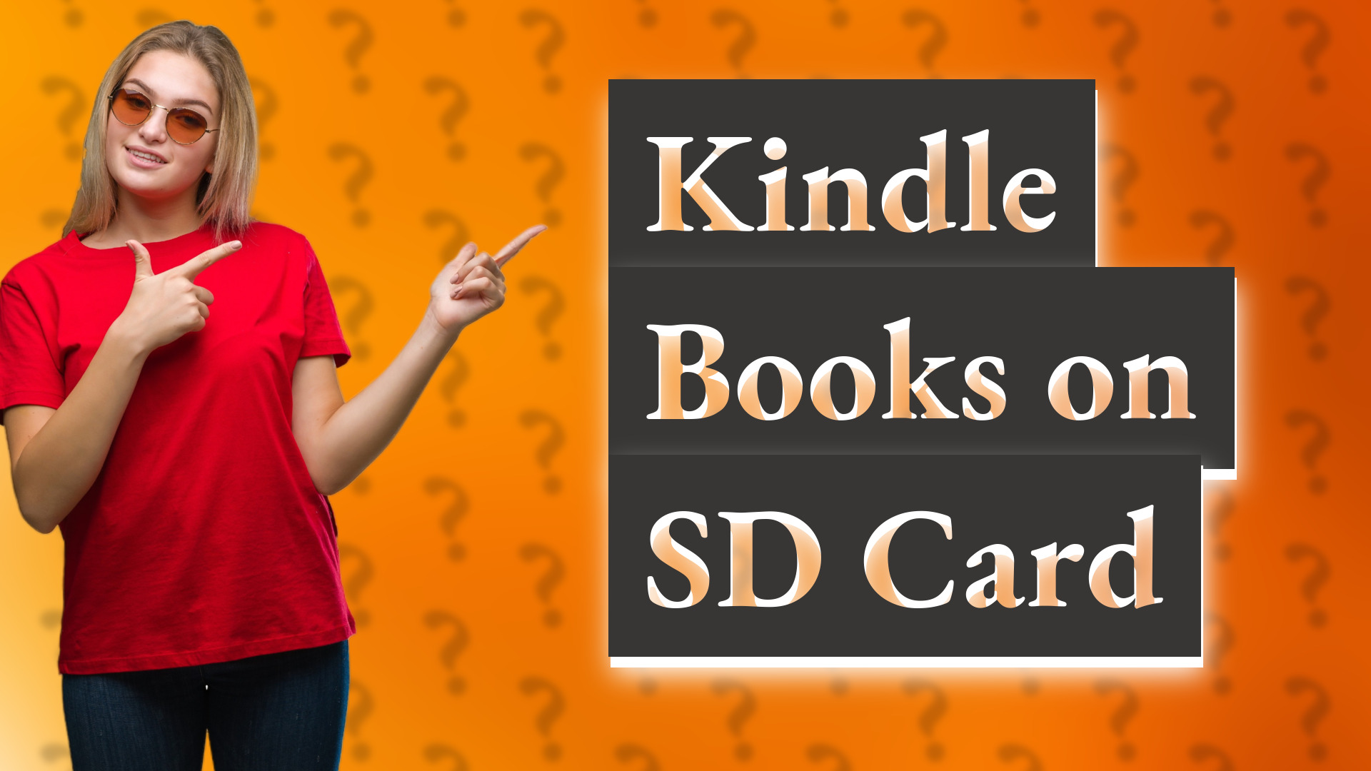 Kindle Books on SD Card