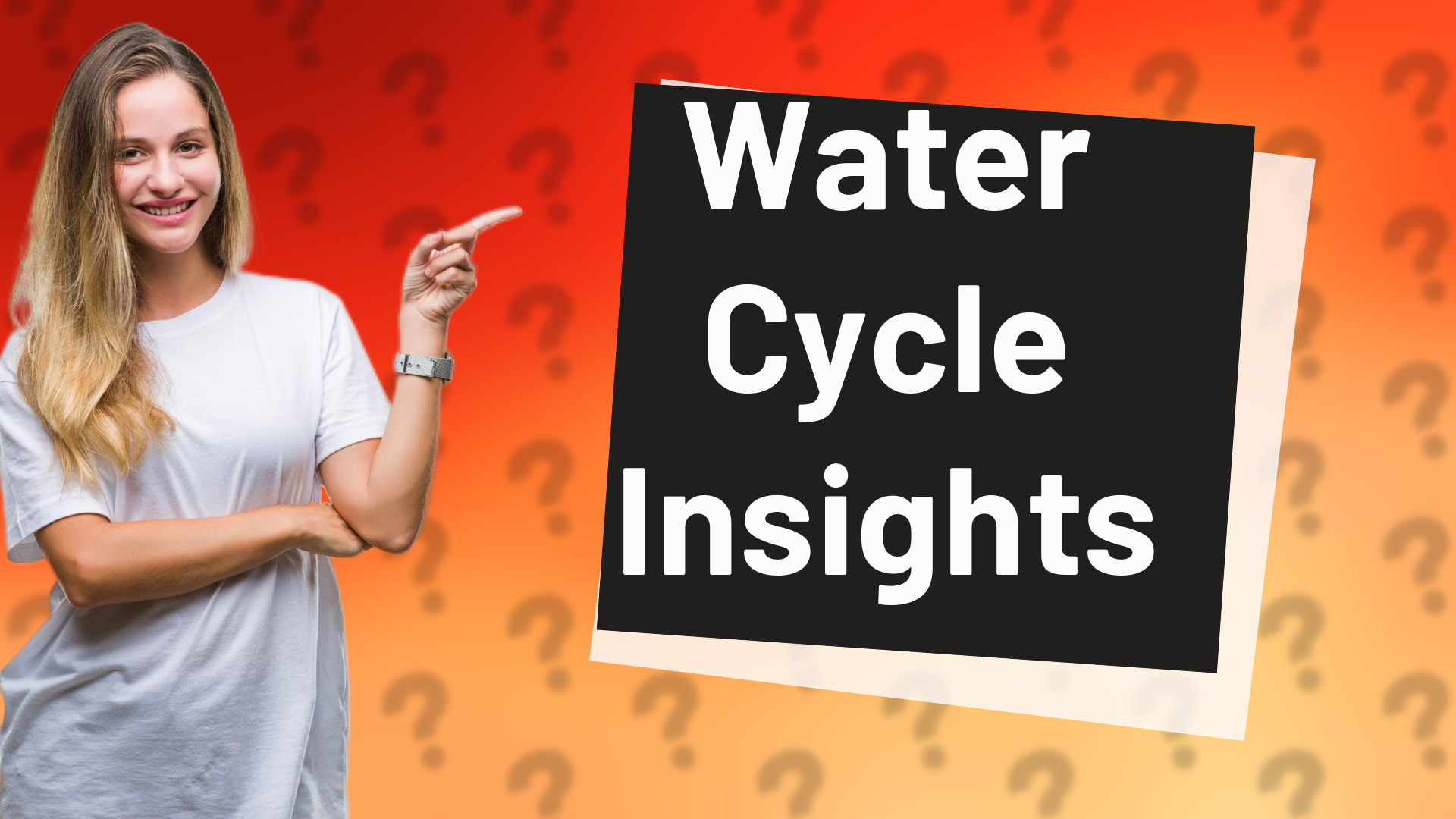 Water Cycle Insights