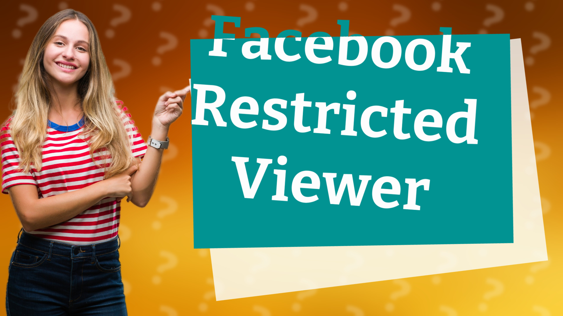 Facebook Restricted Viewer