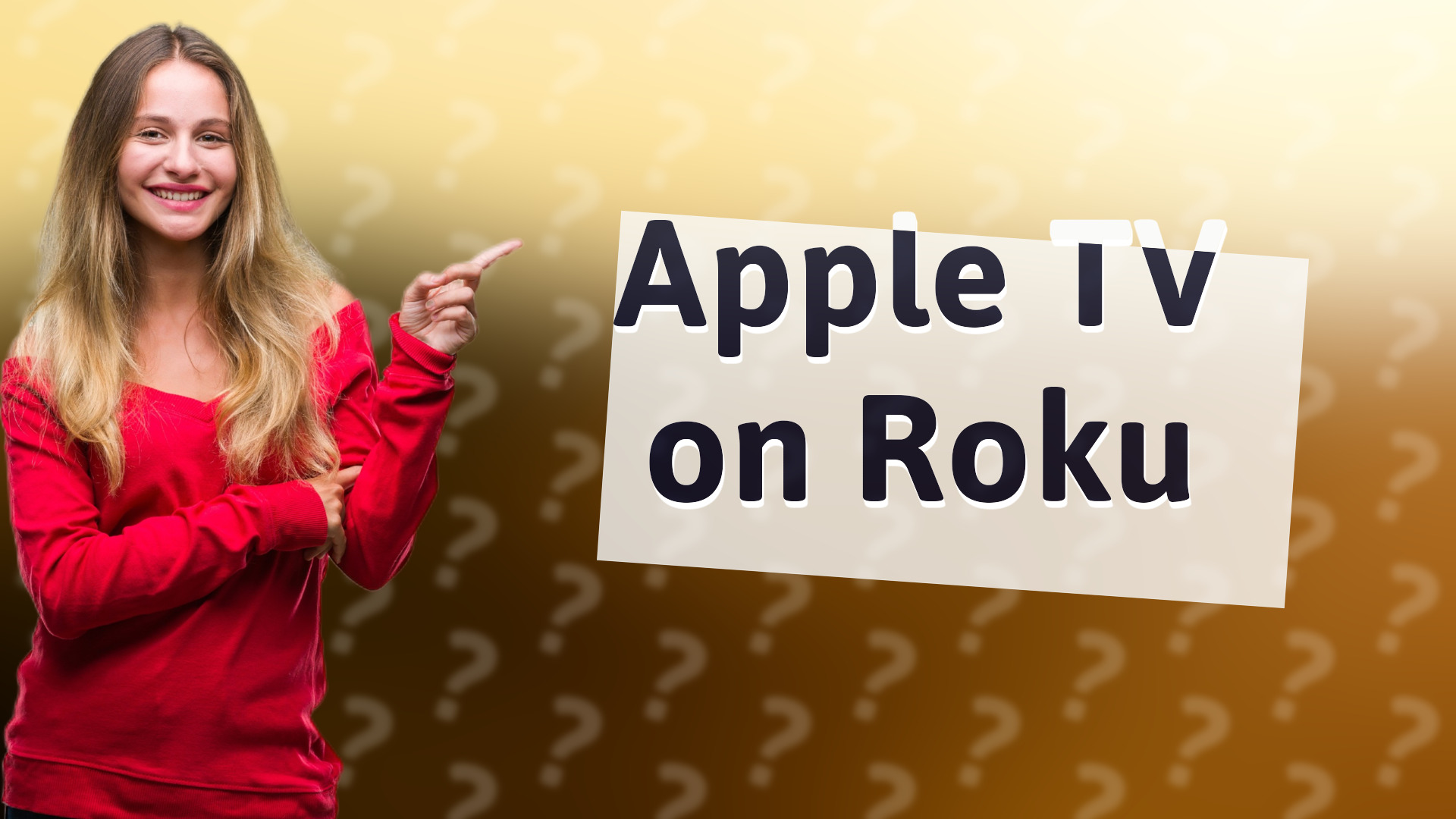 Apple TV on Roku
