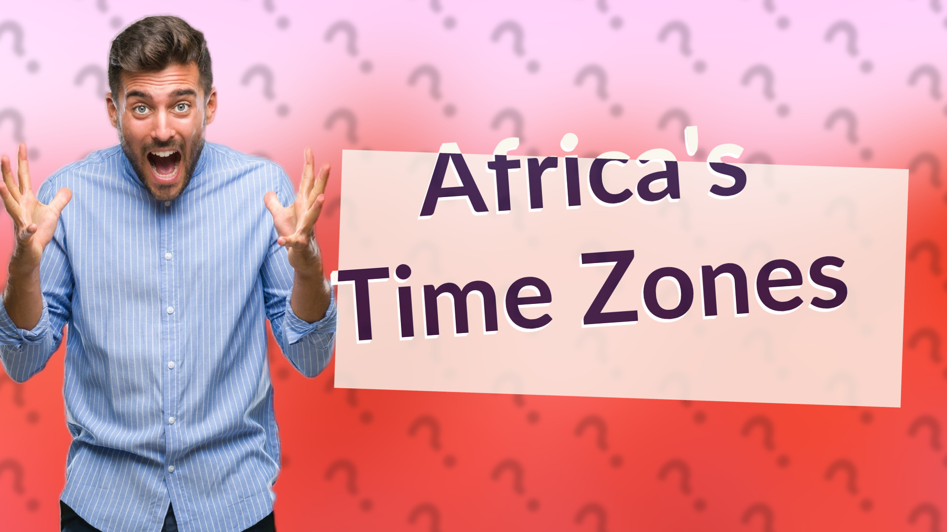 Africa's Time Zones