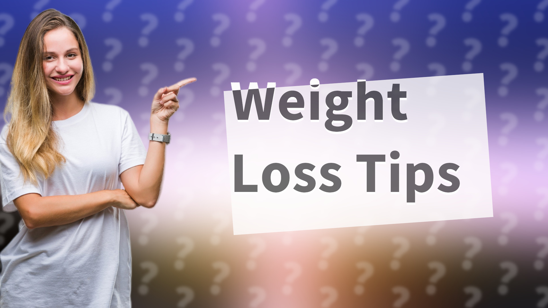 Weight Loss Tips