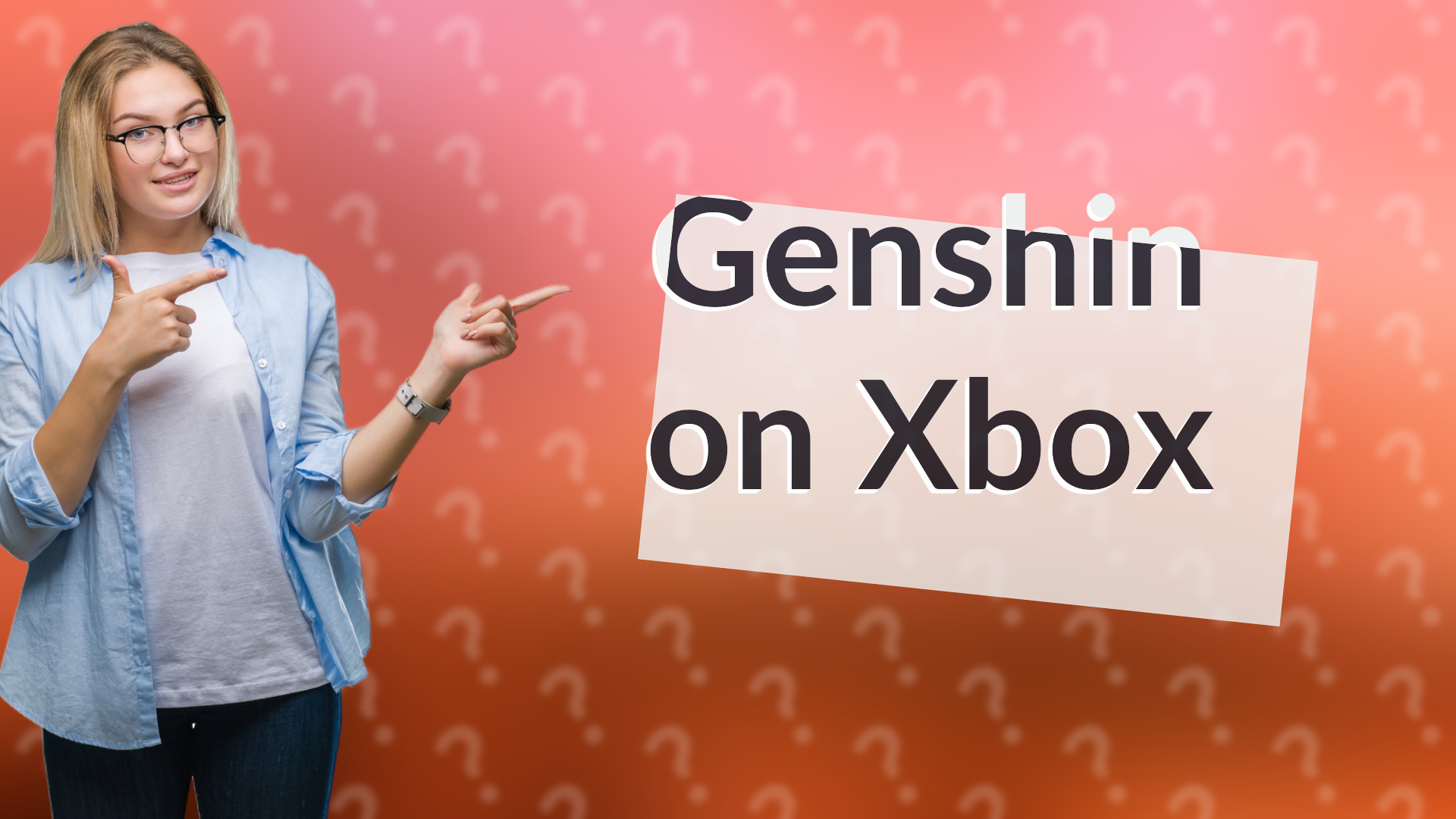 Genshin on Xbox