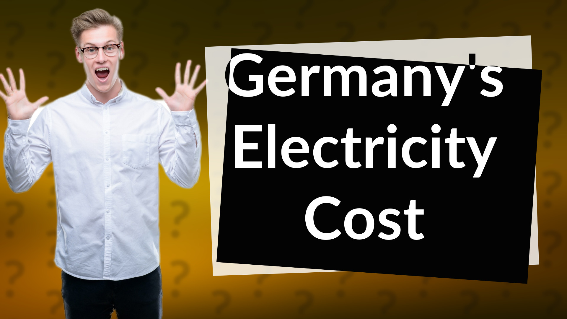 Germany's Electricity Cost