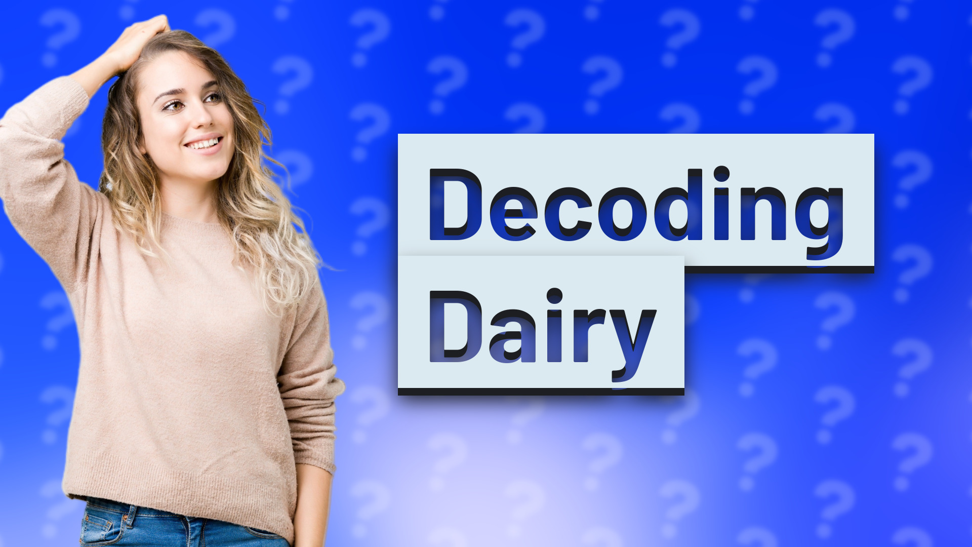 Decoding Dairy
