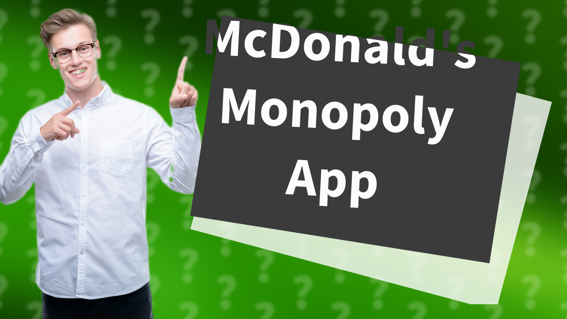 McDonald's Monopoly App