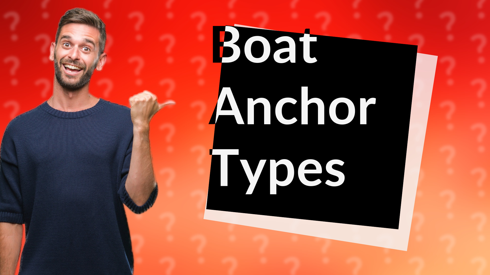 Boat Anchor Types