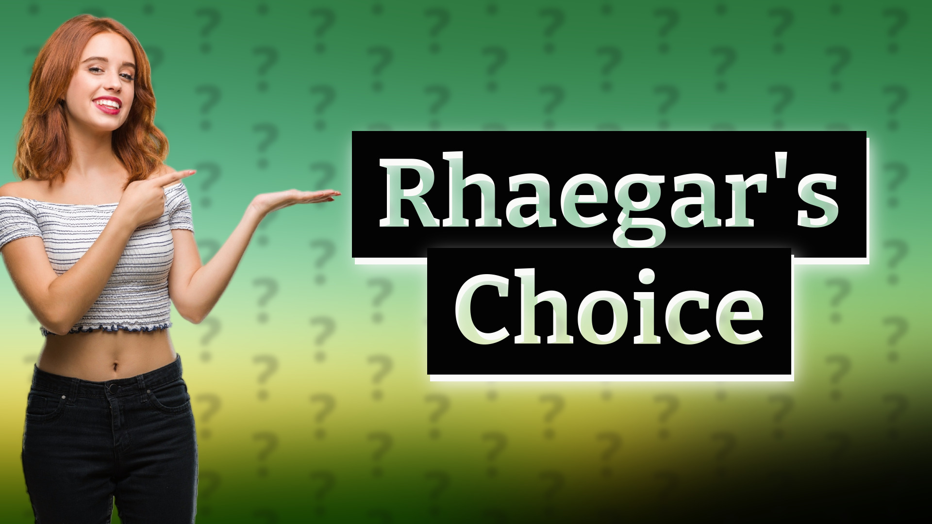 Rhaegar's Choice