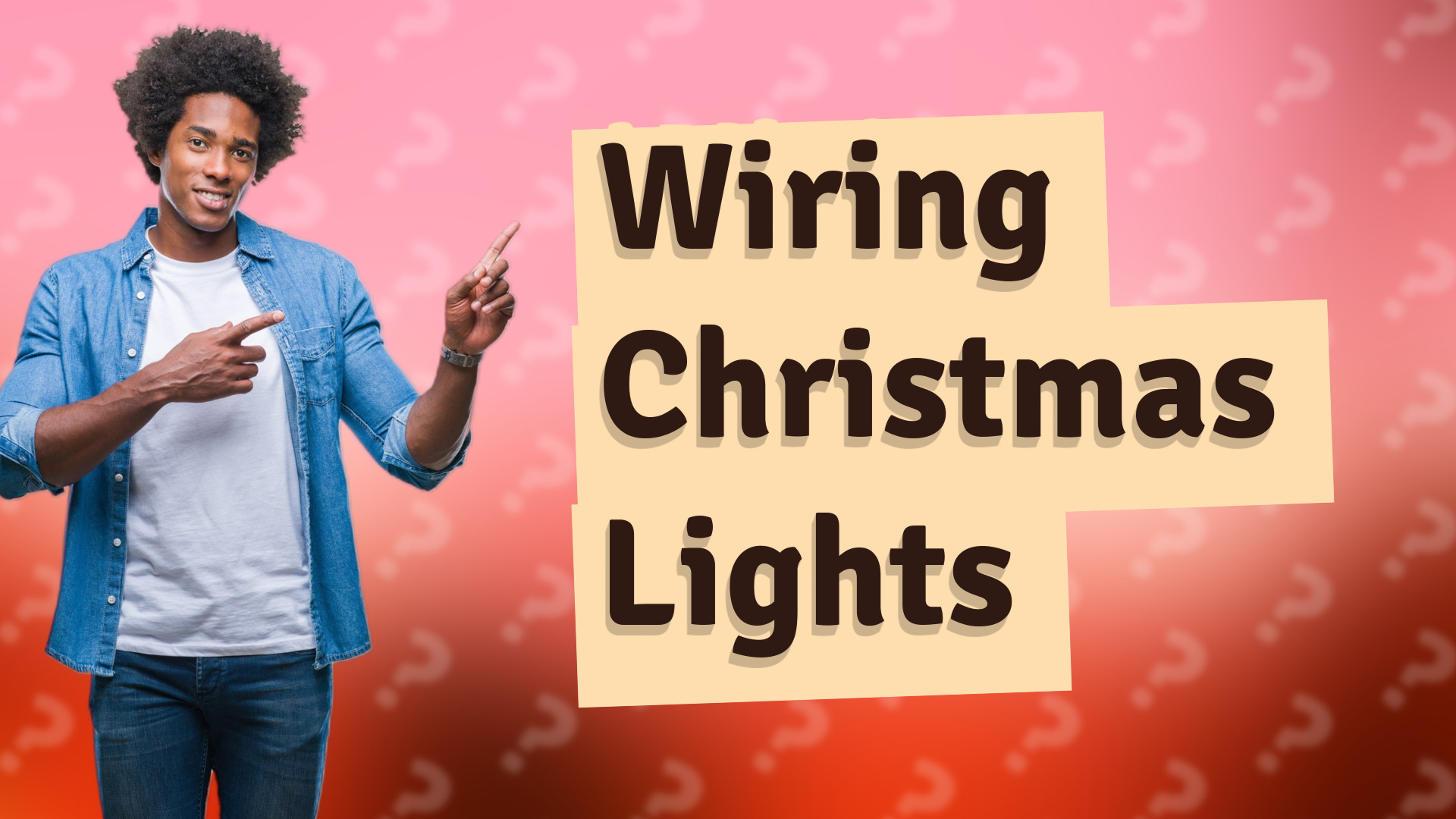 Wiring Christmas Lights