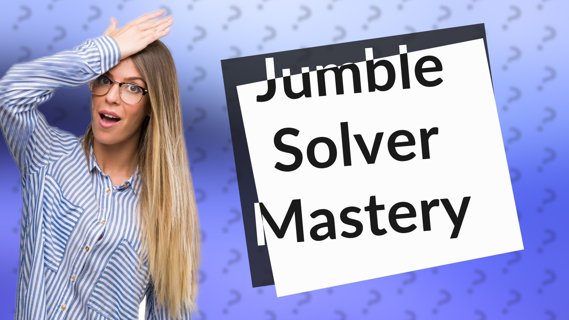 Jumble Solver Mastery