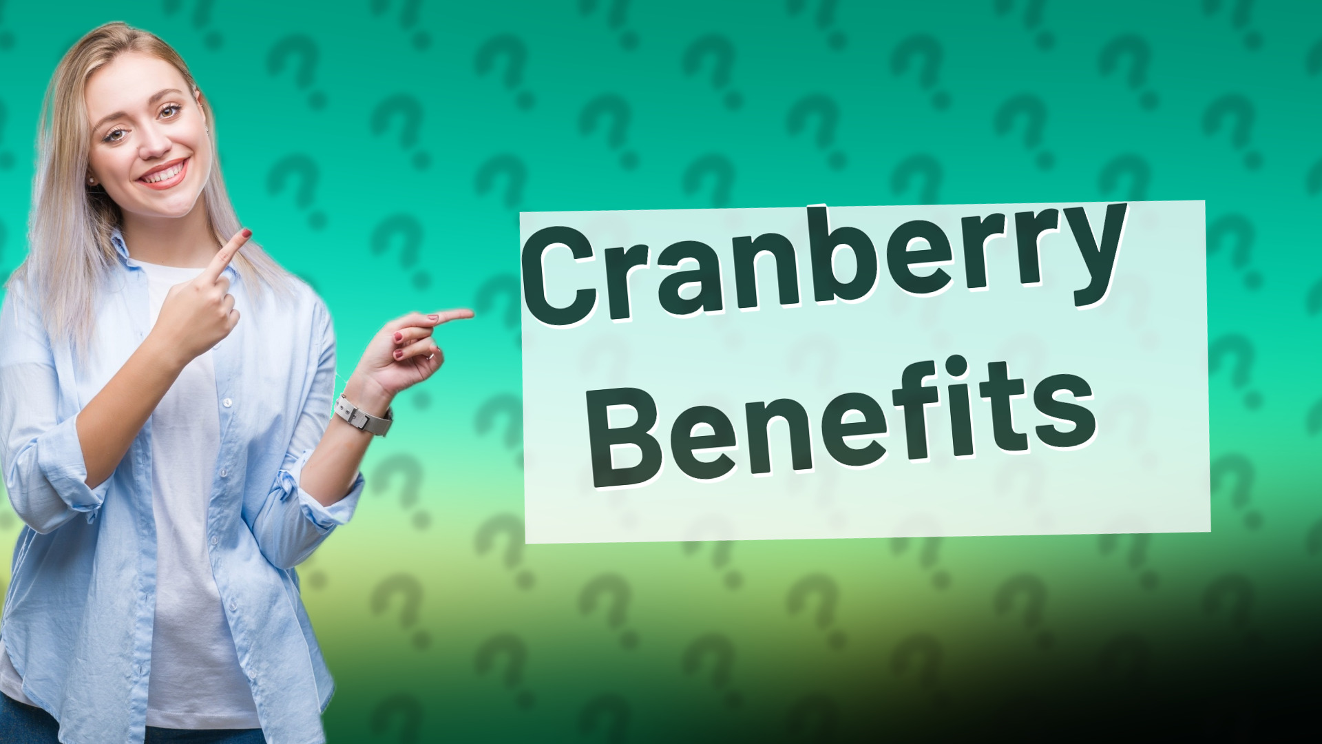 Cranberry Benefits
